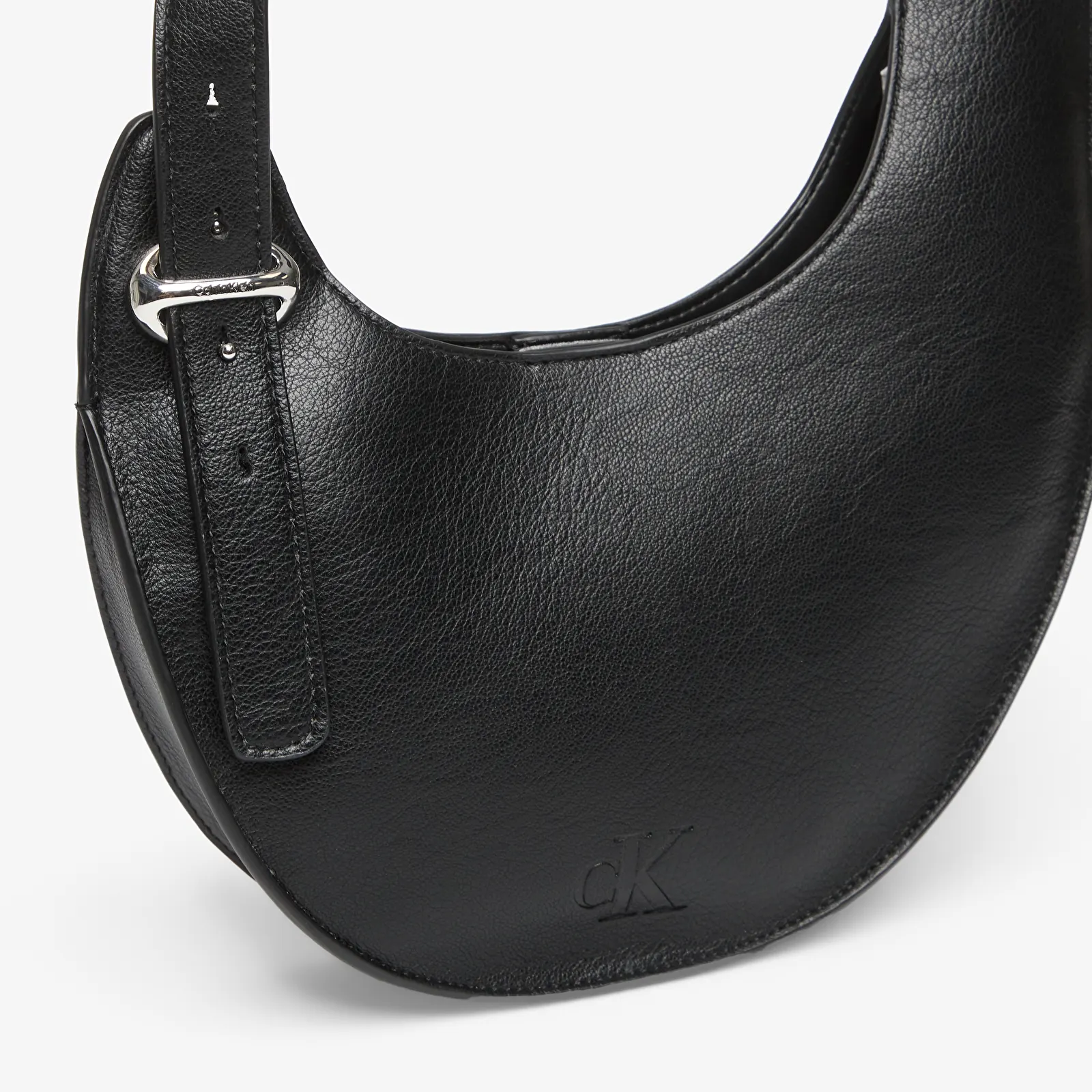Torebki Calvin Klein Asym Buckle Shoulder Bag Black