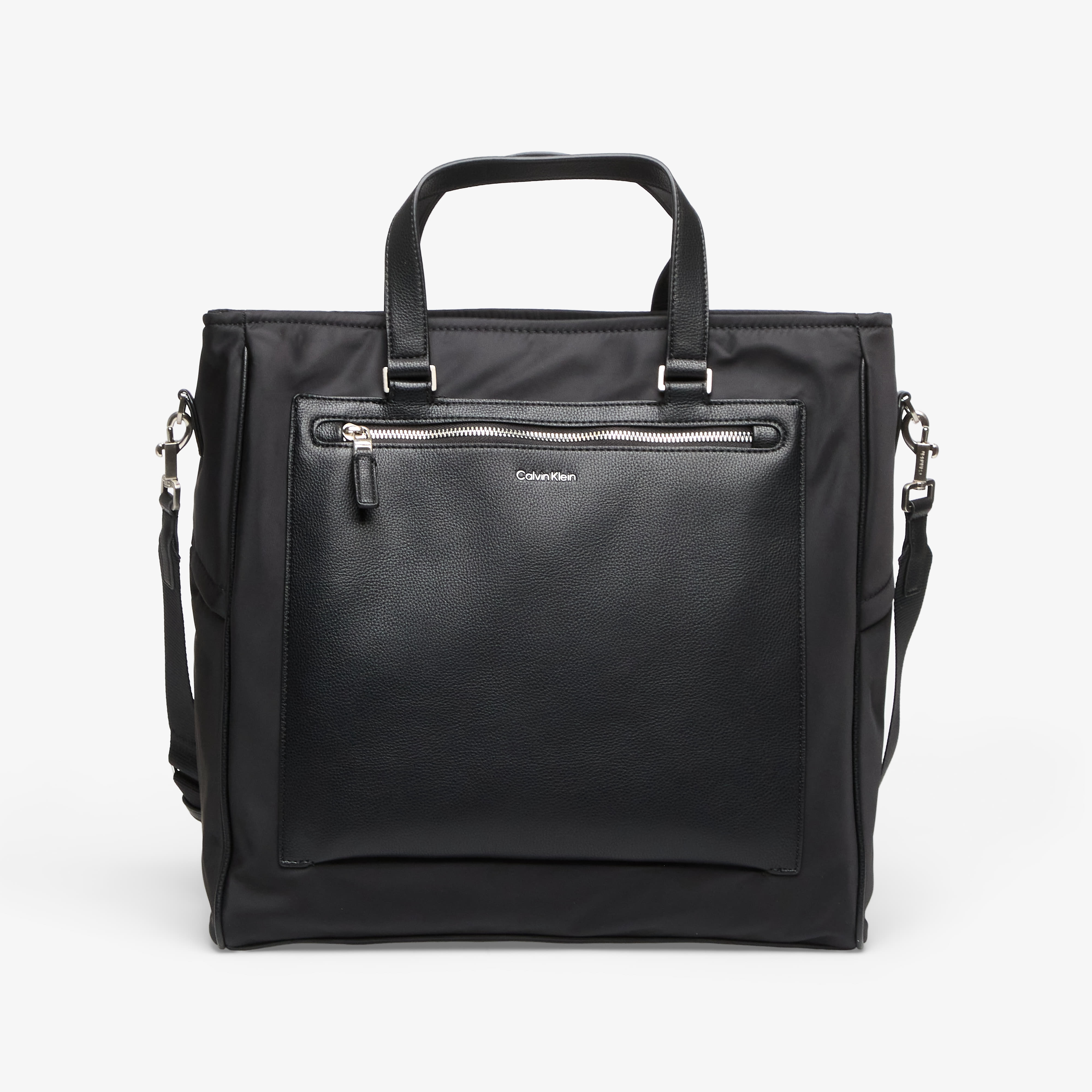 Чанта Calvin Klein Ssnl Raised Logo Tote Black OS