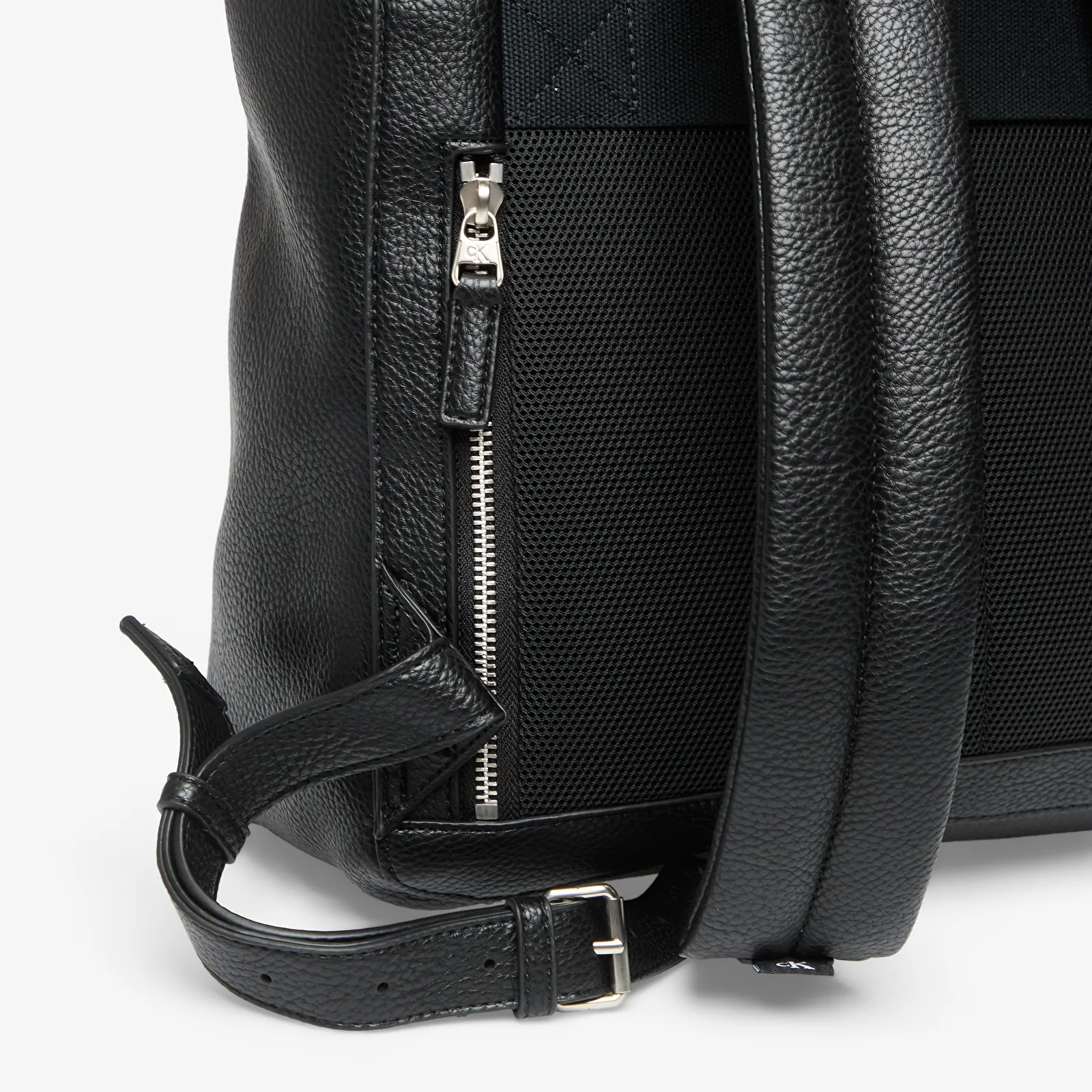 Heren rugzakken Calvin Klein Bold Pebble Flap Backpack Black