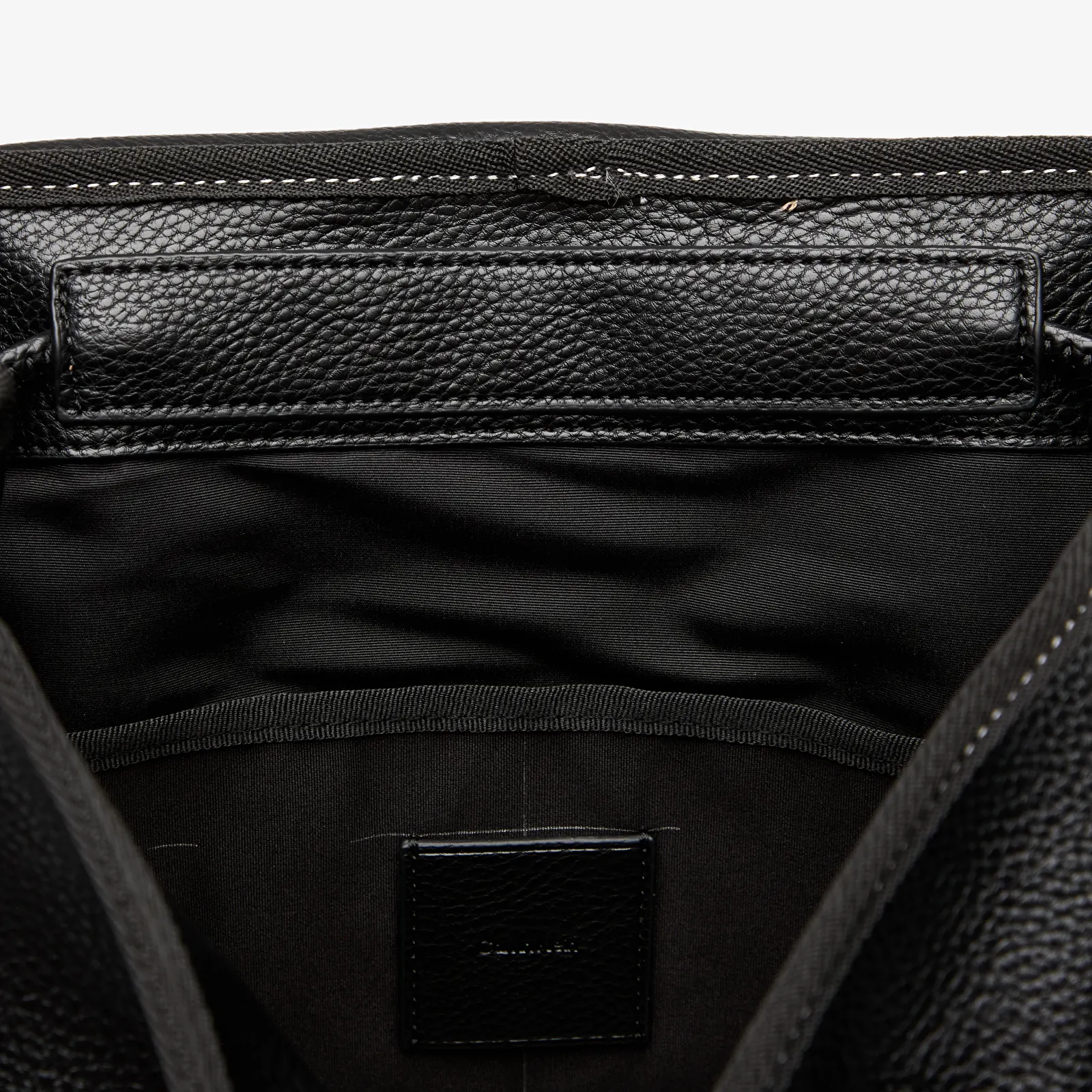 Heren rugzakken Calvin Klein Bold Pebble Flap Backpack Black