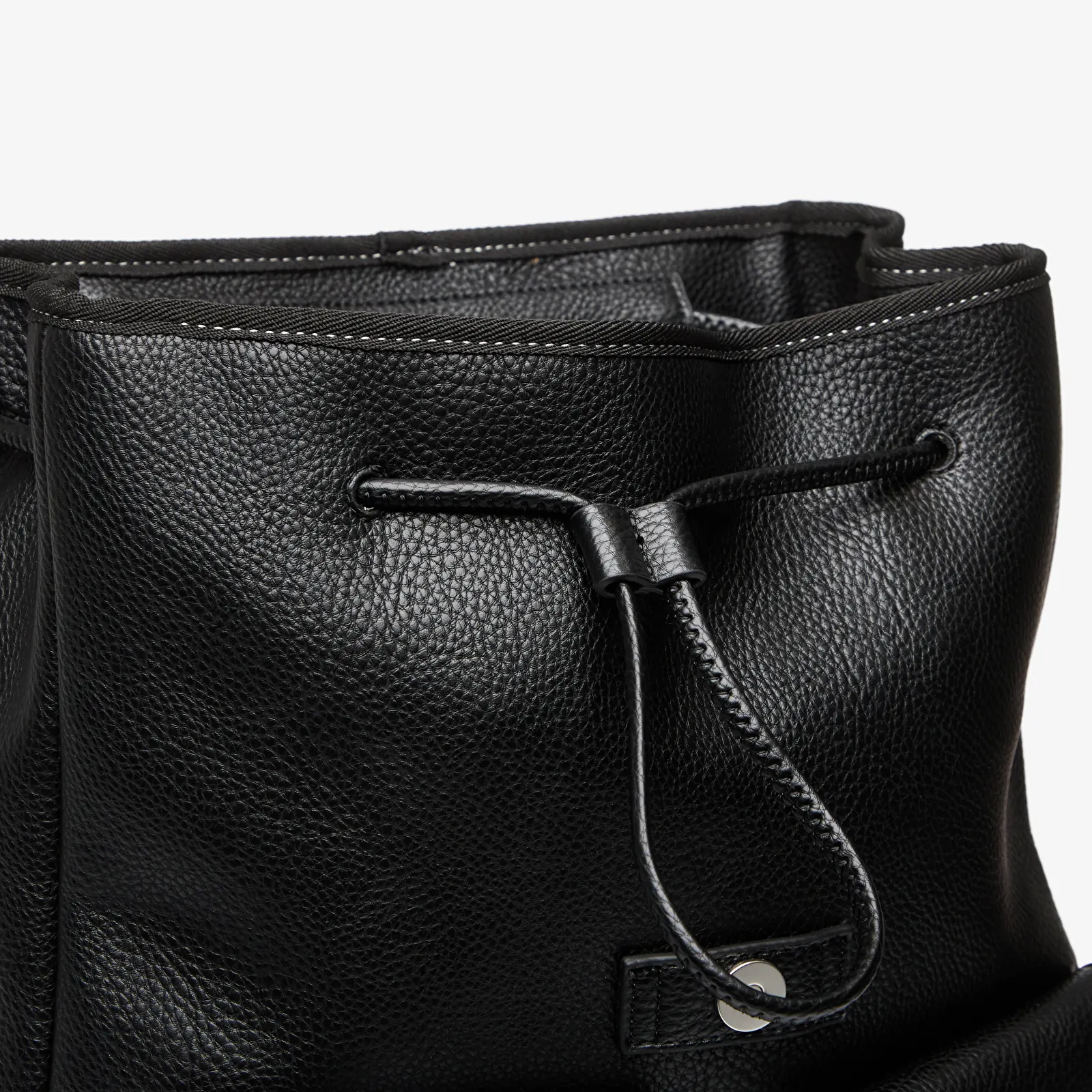 Heren rugzakken Calvin Klein Bold Pebble Flap Backpack Black