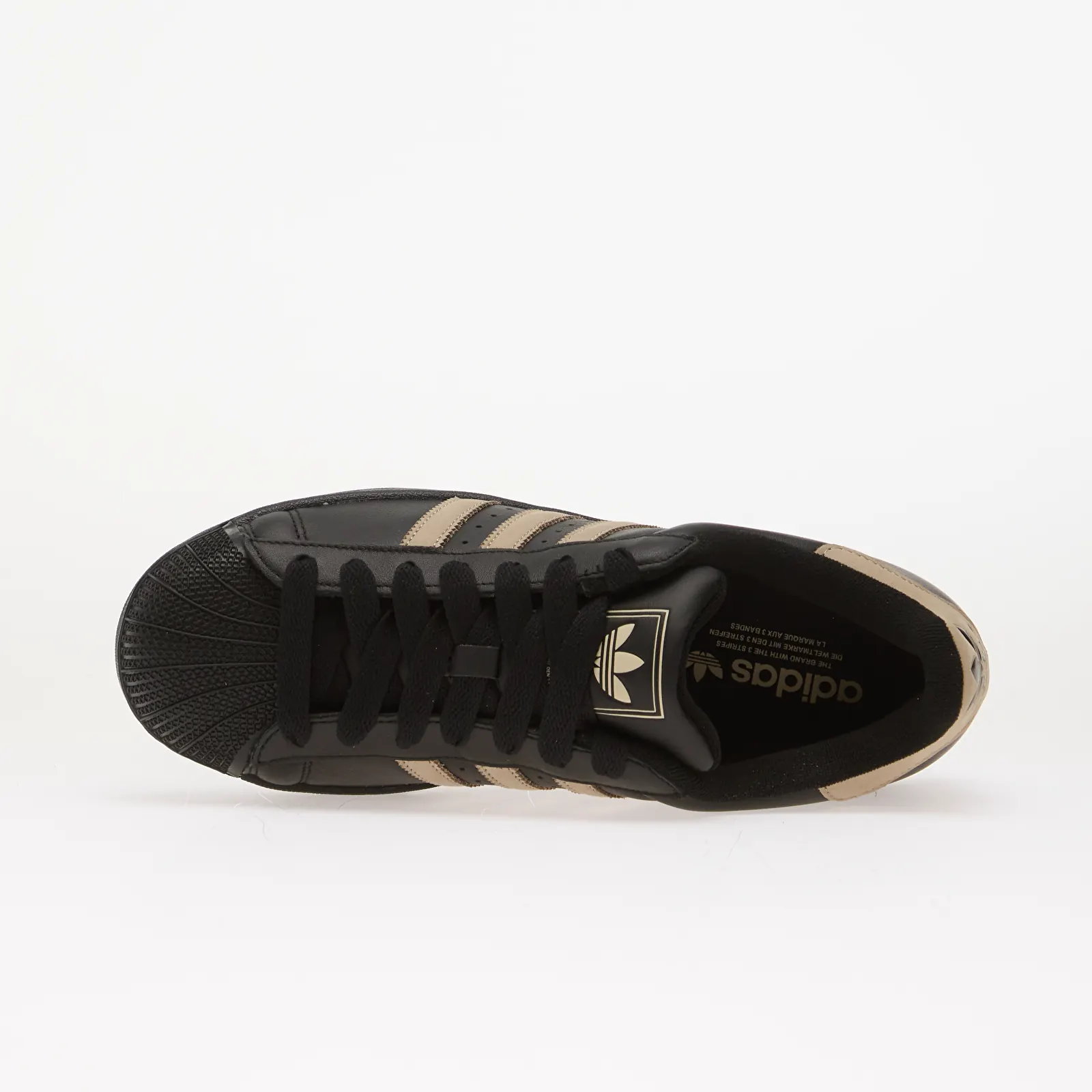 Moški čevlji adidas Superstar II Core Black/ Khaki Three/ Core Black