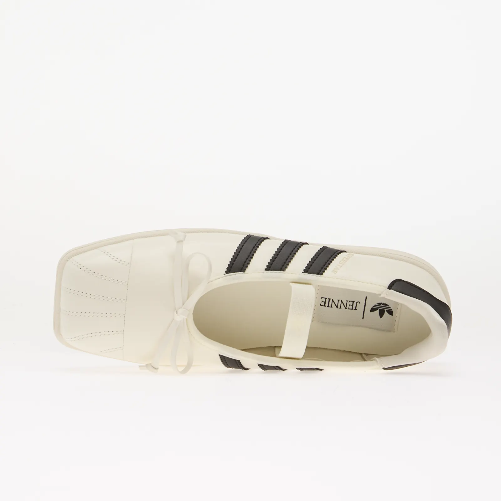 Damen Sneaker und Schuhe adidas Jennie Superstar Sq Ballet Off White/ Core Black/ Core White