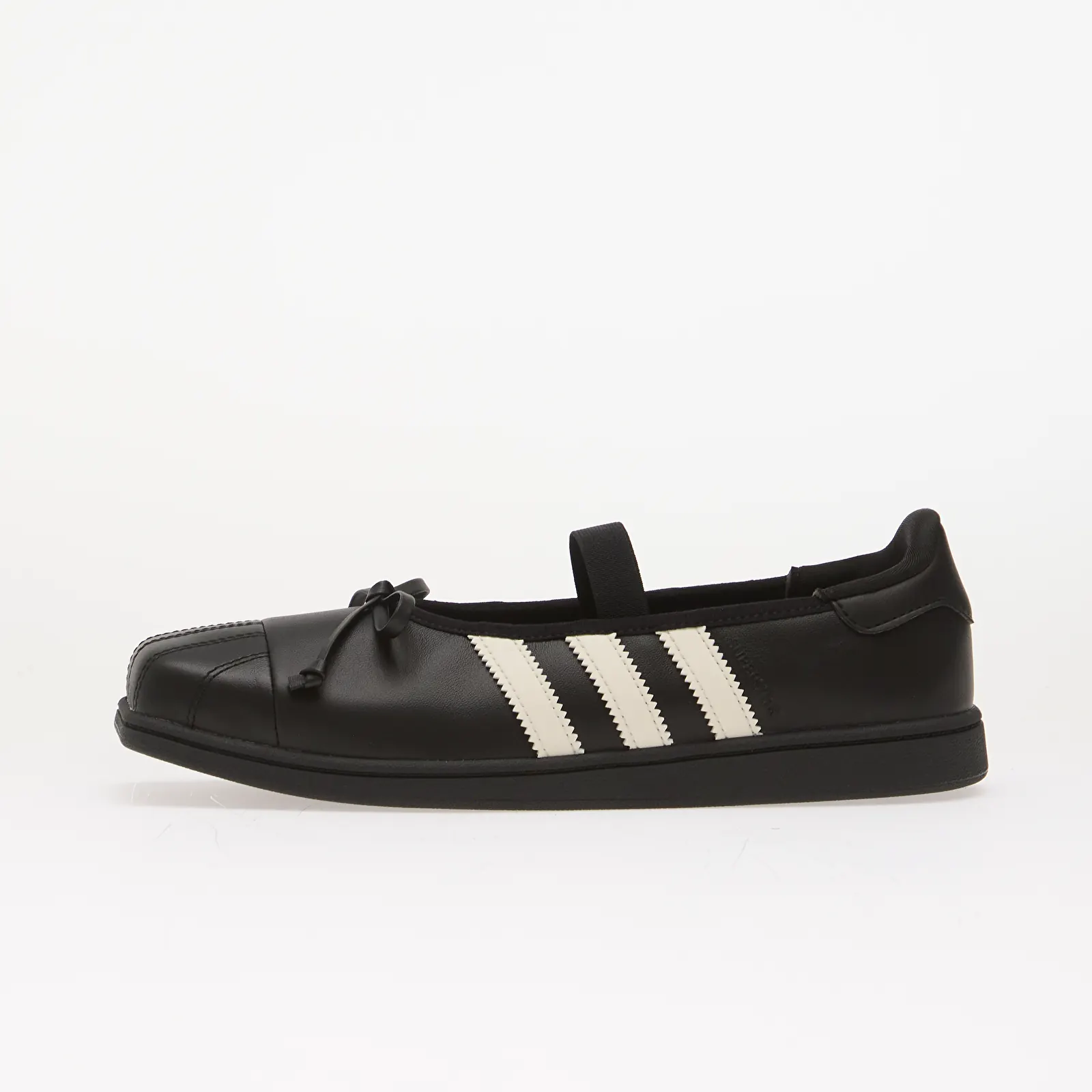 Women's shoes adidas Jennie Superstar Sq Ballet Core Black/ Core Black/ Off White