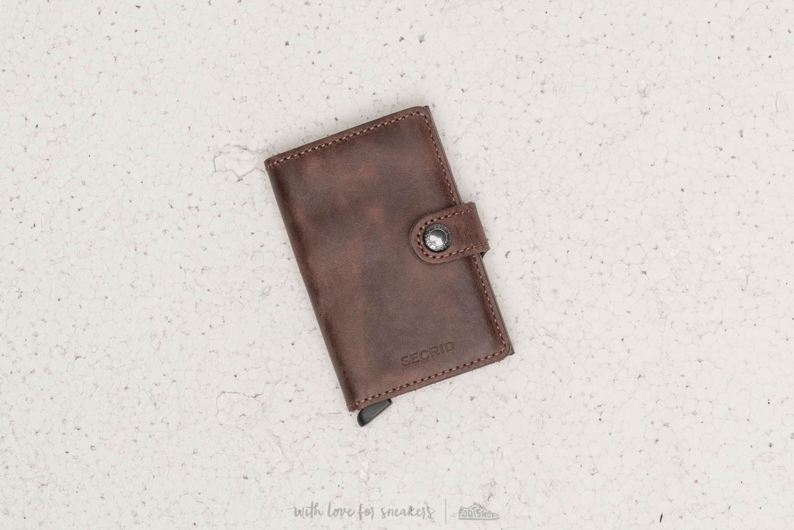 Portafogli Secrid Miniwallet Vintage Chocolate