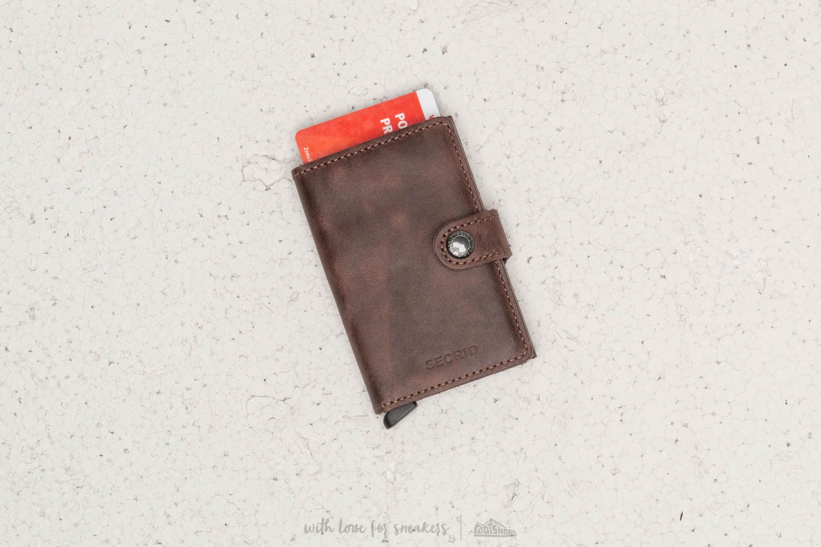 Portafogli Secrid Miniwallet Vintage Chocolate
