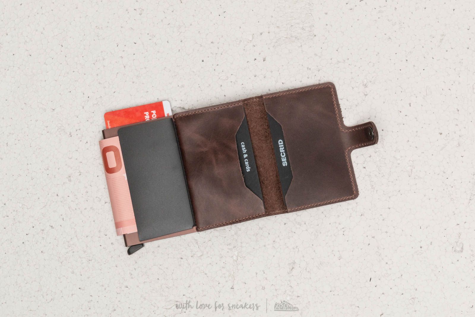 Portafogli Secrid Miniwallet Vintage Chocolate