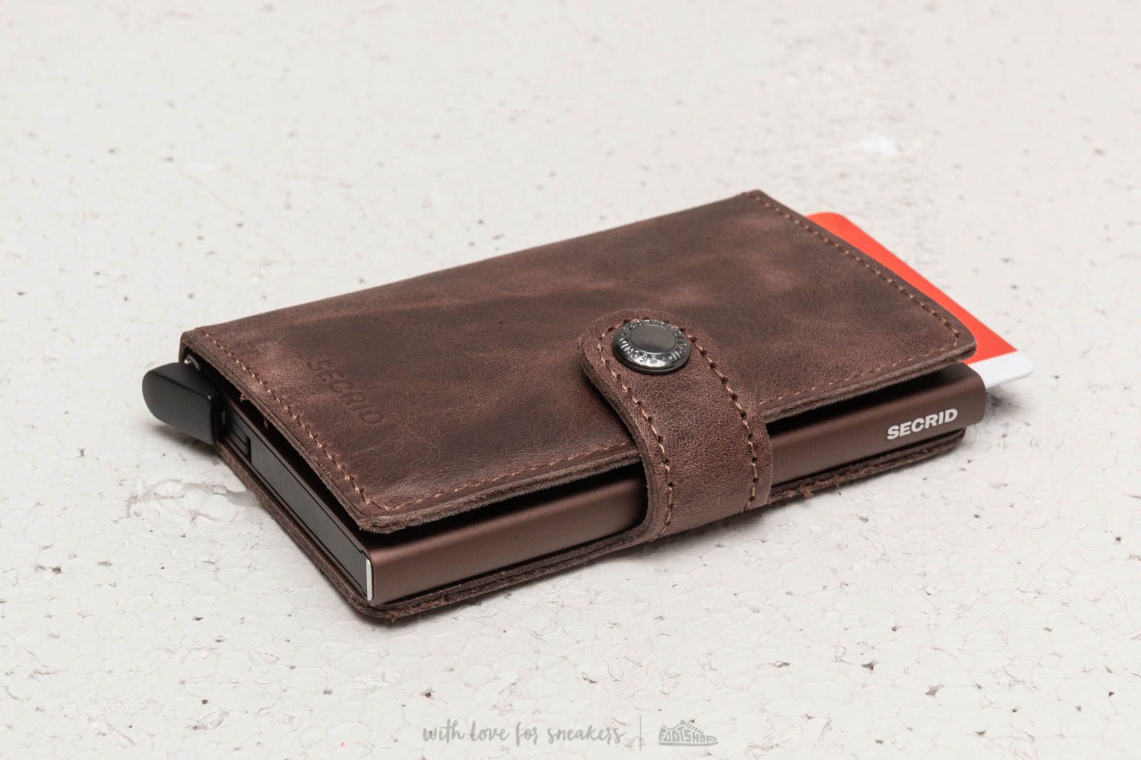 Portafogli Secrid Miniwallet Vintage Chocolate
