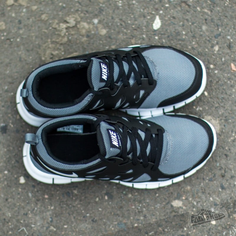 Damen Sneaker und Schuhe Nike Free Run 2 (GS) Cool Grey/ Black/ White