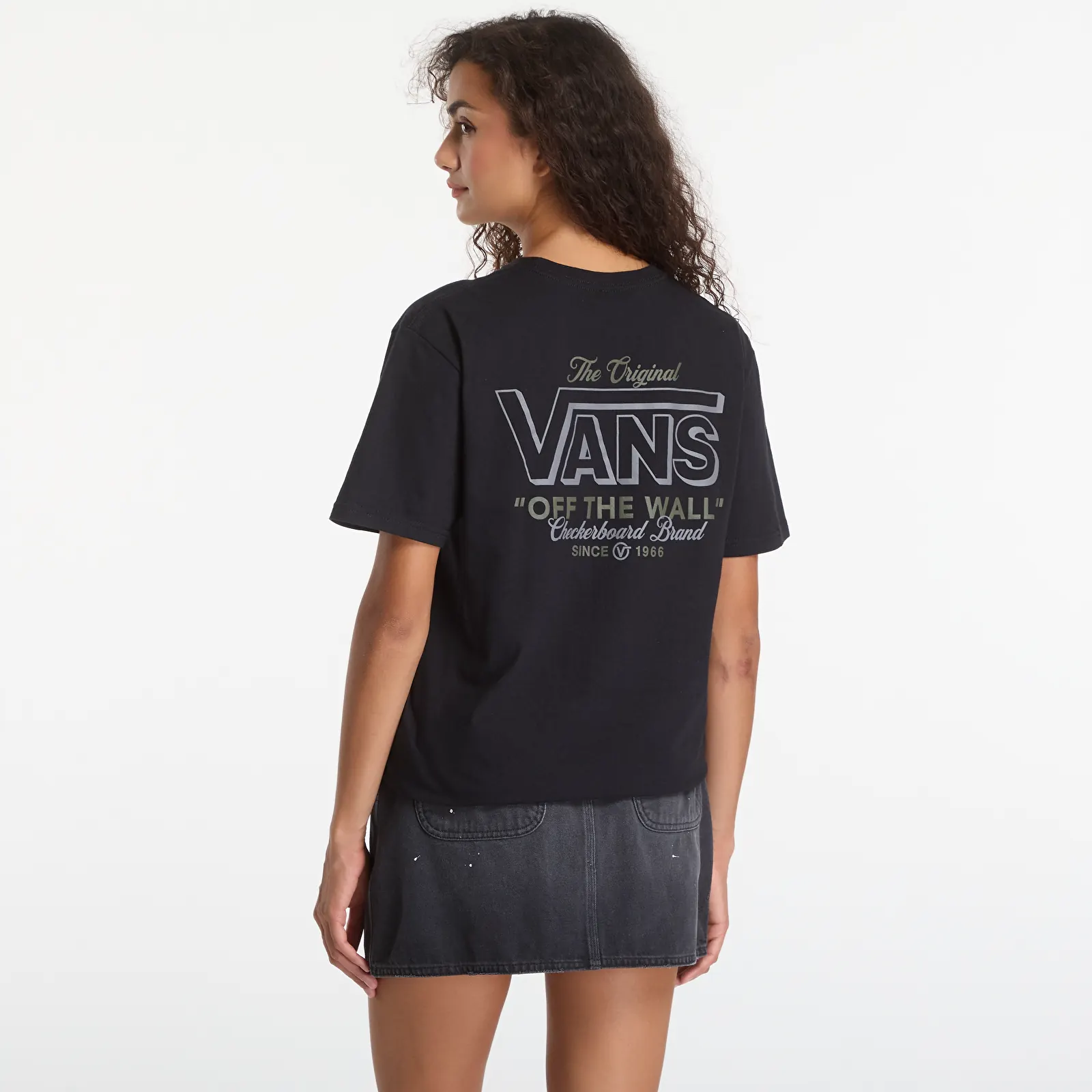 Férfi pólok Vans Since 66 SS Tee Black