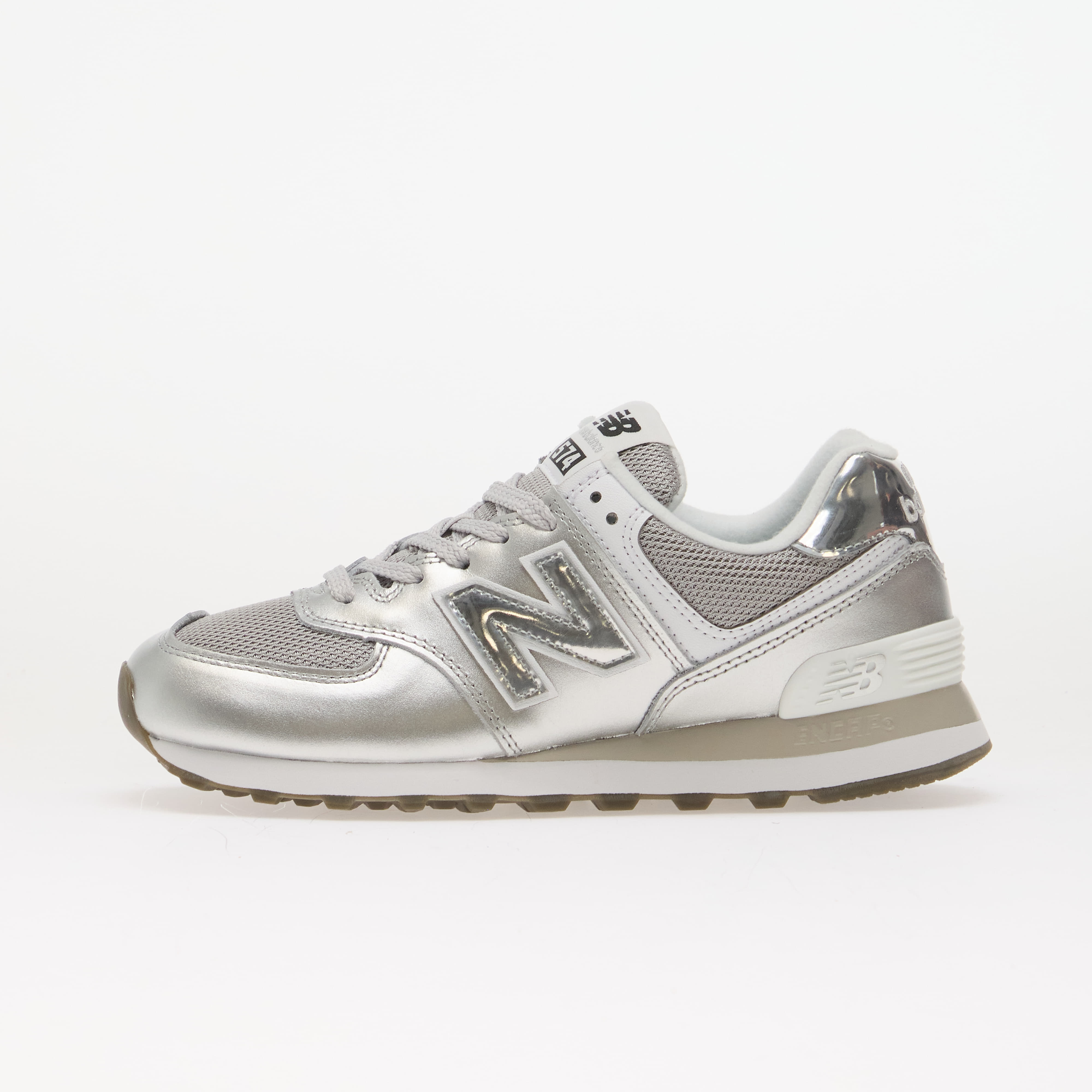 Sneakers New Balance W574 Silver Metallic/ White EUR 41.5