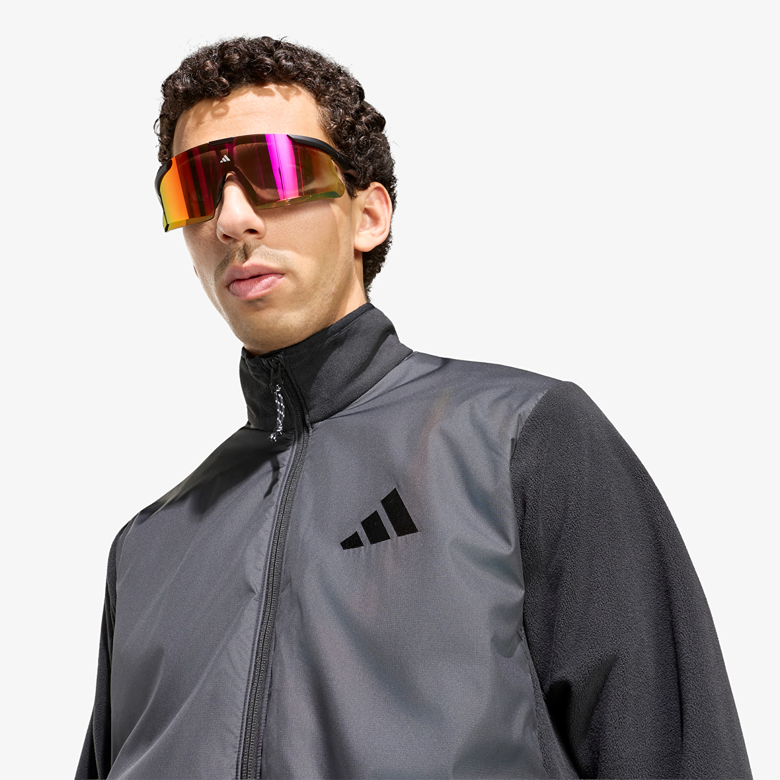 Sweatjacken und Sweatshirts adidas Terrex Multi Essentials Climawarm+ Windfleece Jacket Black