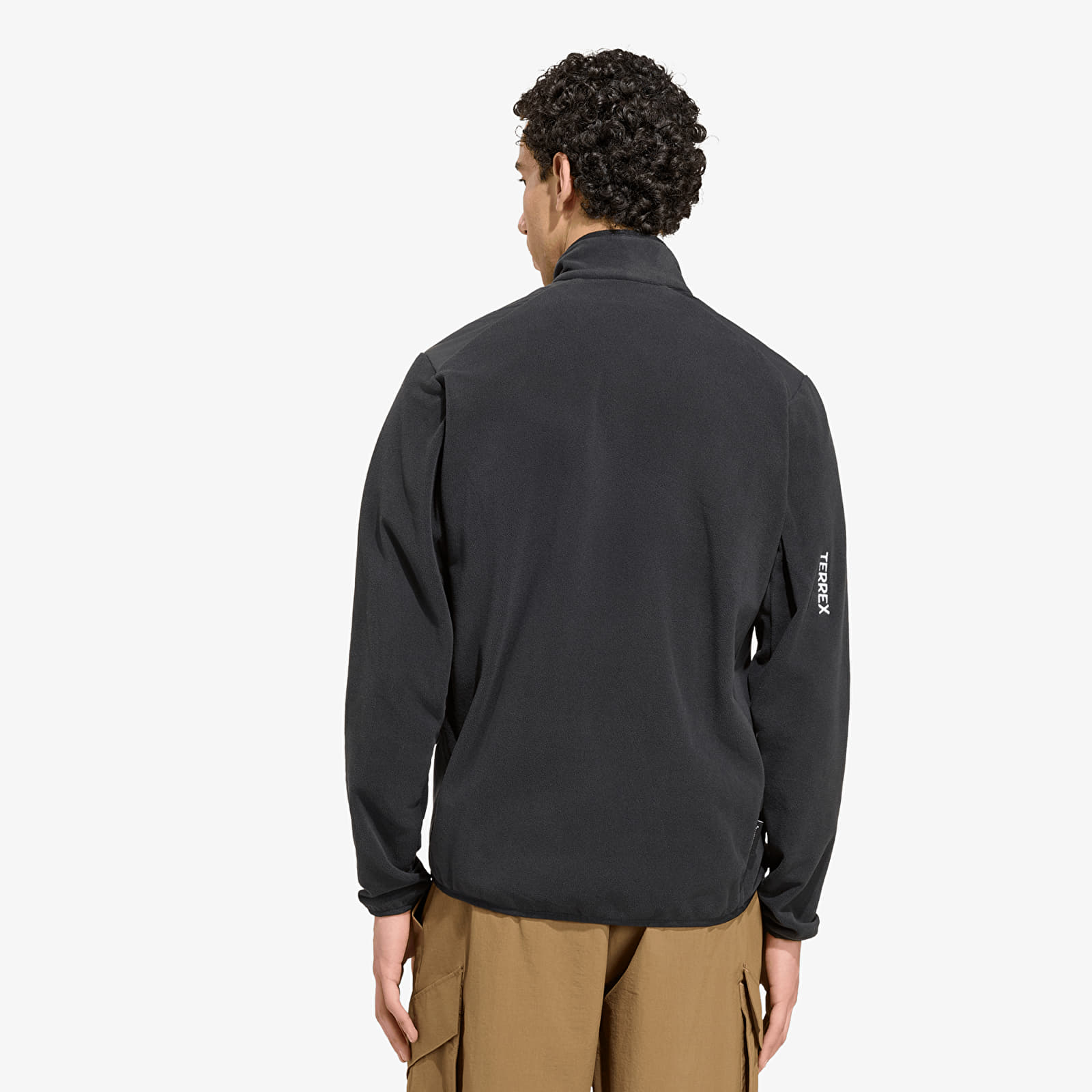 Sweatjacken und Sweatshirts adidas Terrex Multi Essentials Climawarm+ Windfleece Jacket Black