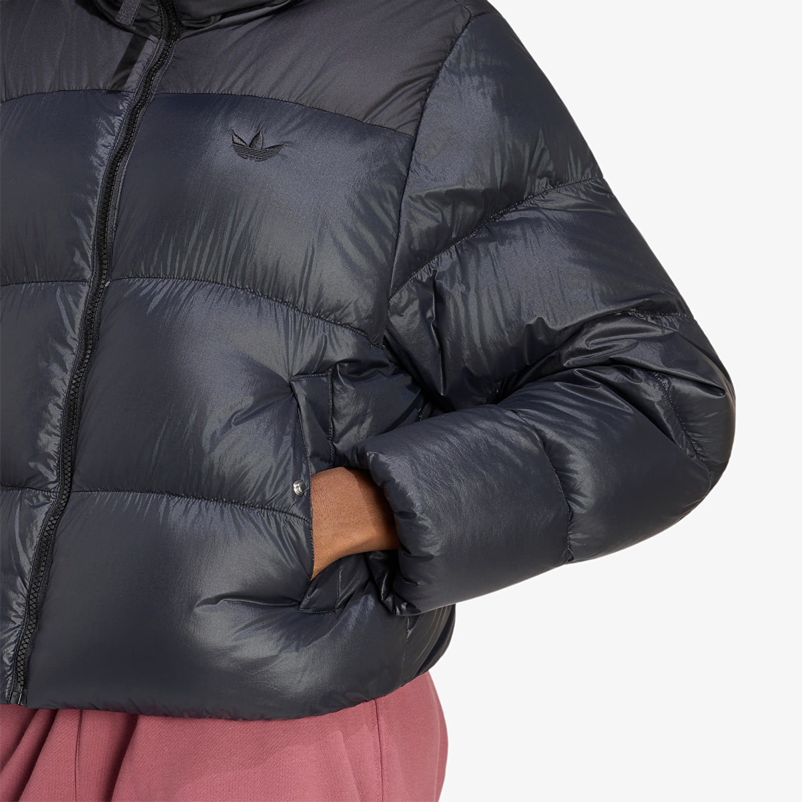 Jassen adidas Essentials Down Puffer Jacket Black