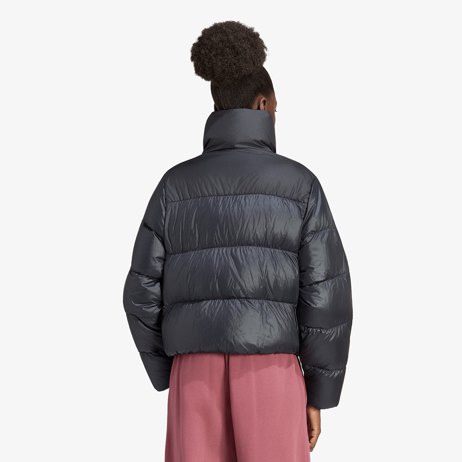 Jassen adidas Essentials Down Puffer Jacket Black