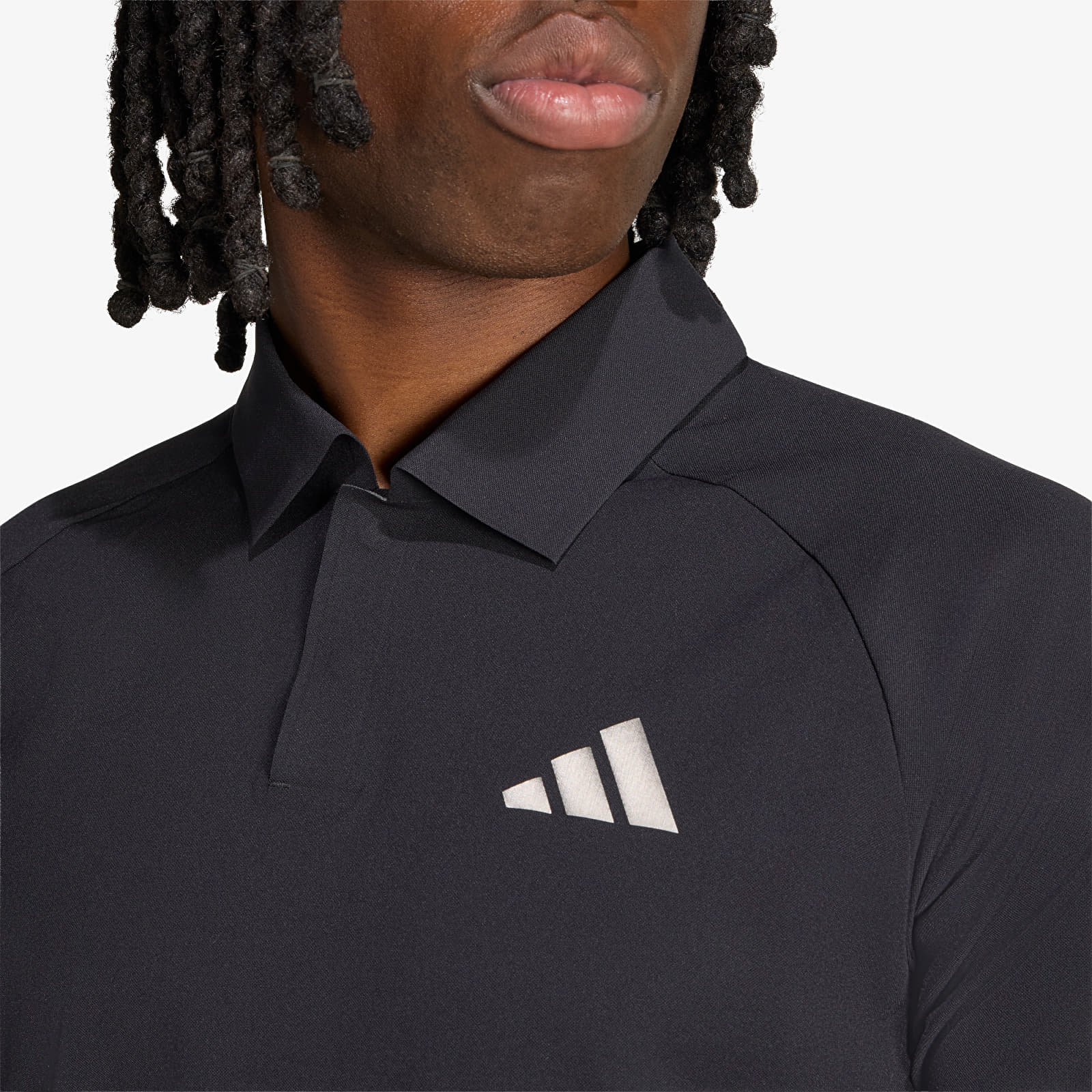 T-shirts de homem adidas Tennis Climacool+ Freelift Polo PRO Shirt Black