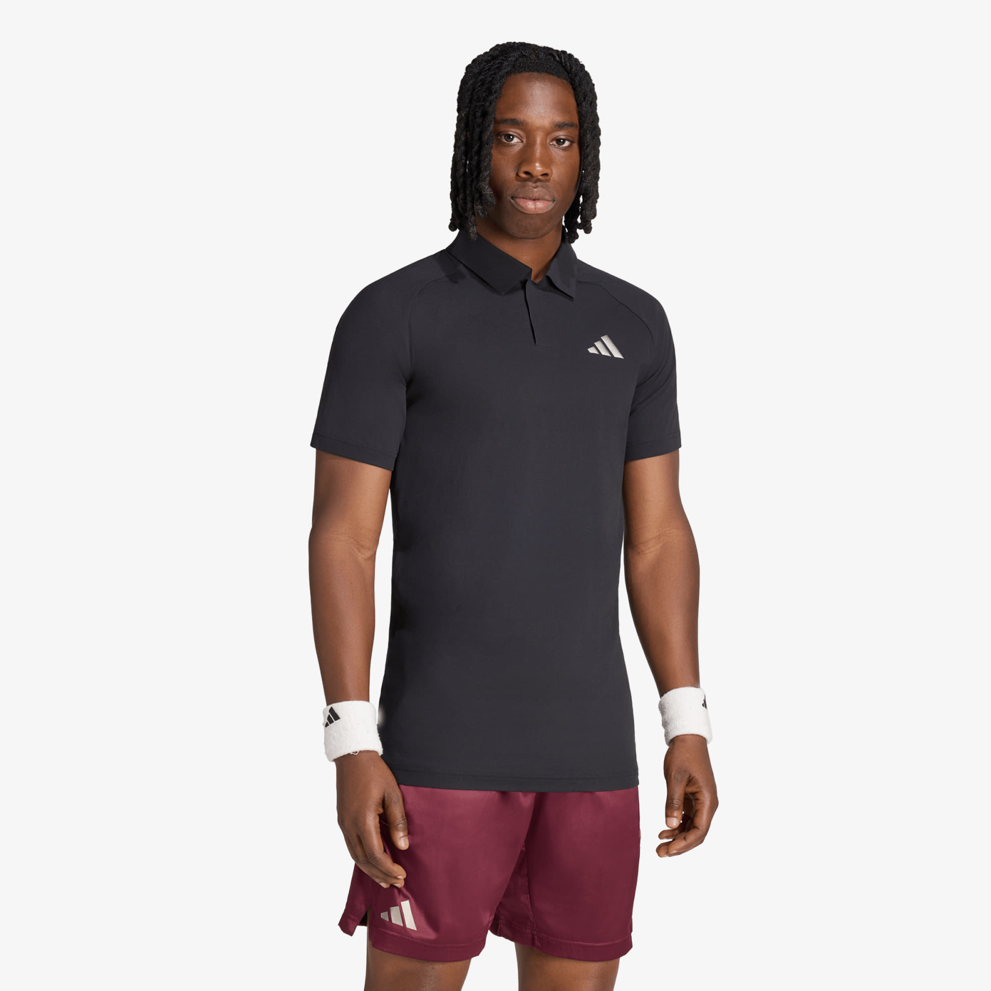 T-shirt adidas Tennis Climacool  Freelift Polo PRO Shirt Black L