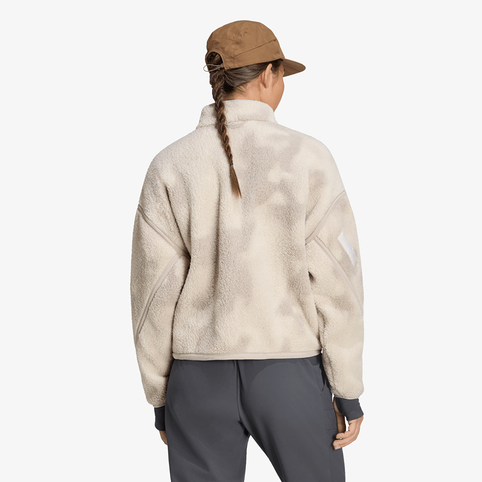 Hoodies and sweatshirts  adidas Terrex Multi High Pile Fleece Pullover Wonder Alumina/ Light Brown