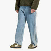 adidas Firebird Adicolor Denim Jeans MID-RISE Straight Leg
