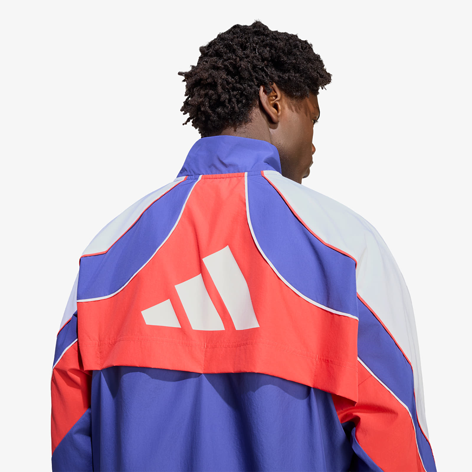 Joped adidas Adizero Archive Running Jacket Dual Indigo/ Semi Lucid Red/ White