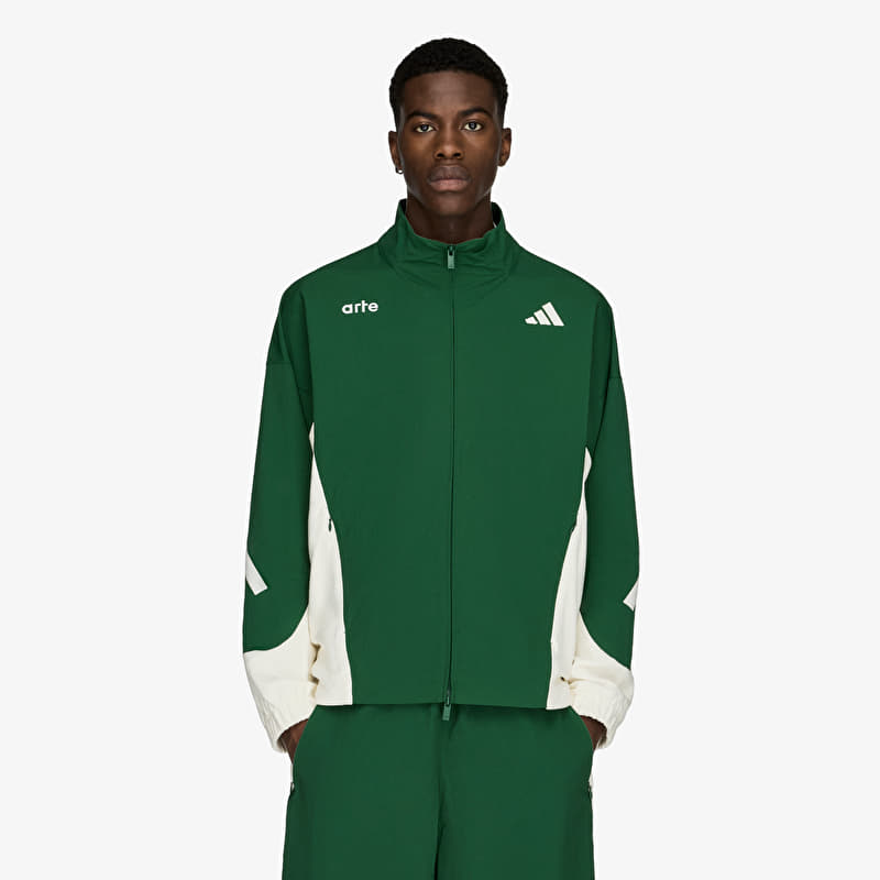 adidas x Arte Antwerp Z.N.E. Material Mix Full-Zip Tracktop Amazon Green/ Off White