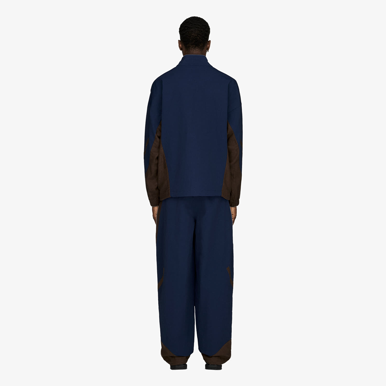 Pants adidas x Arte Antwerp Z.N.E. Material Mix Trackpant Collegiate Navy/ Dust Cargo
