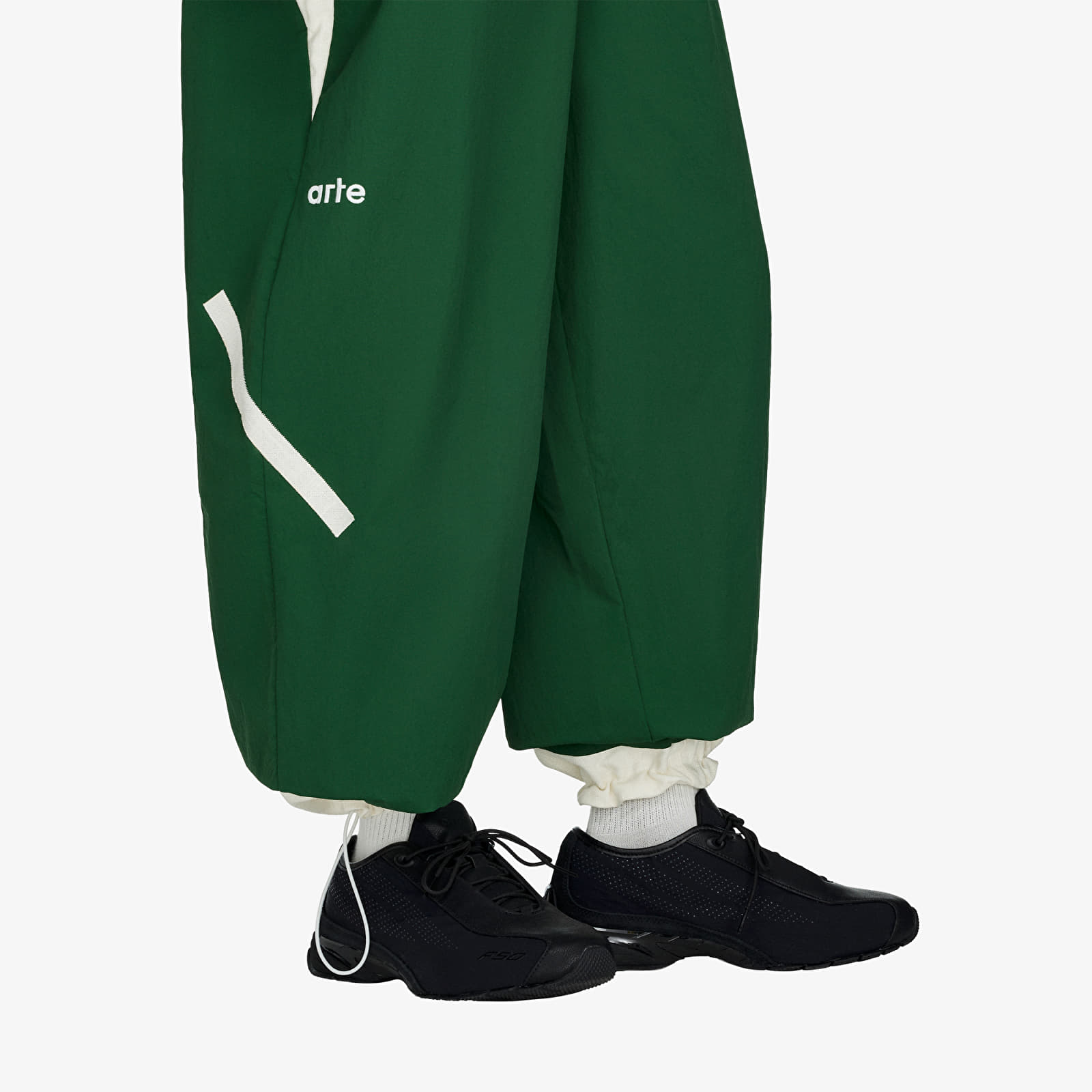 Pants adidas x Arte Antwerp Z.N.E. Material Mix Trackpant Amazon Green/ Off White