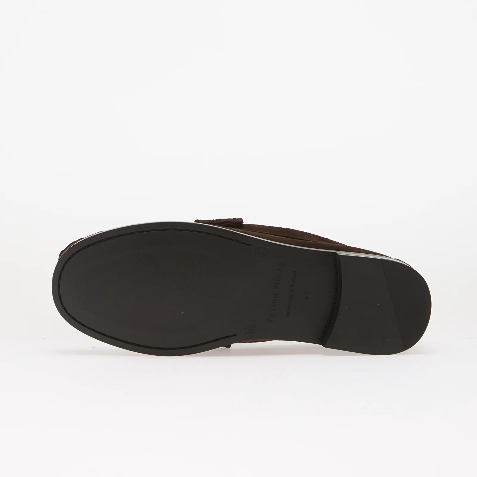 Men's shoes Filling Pieces Lux Loafer Suede Chocolate