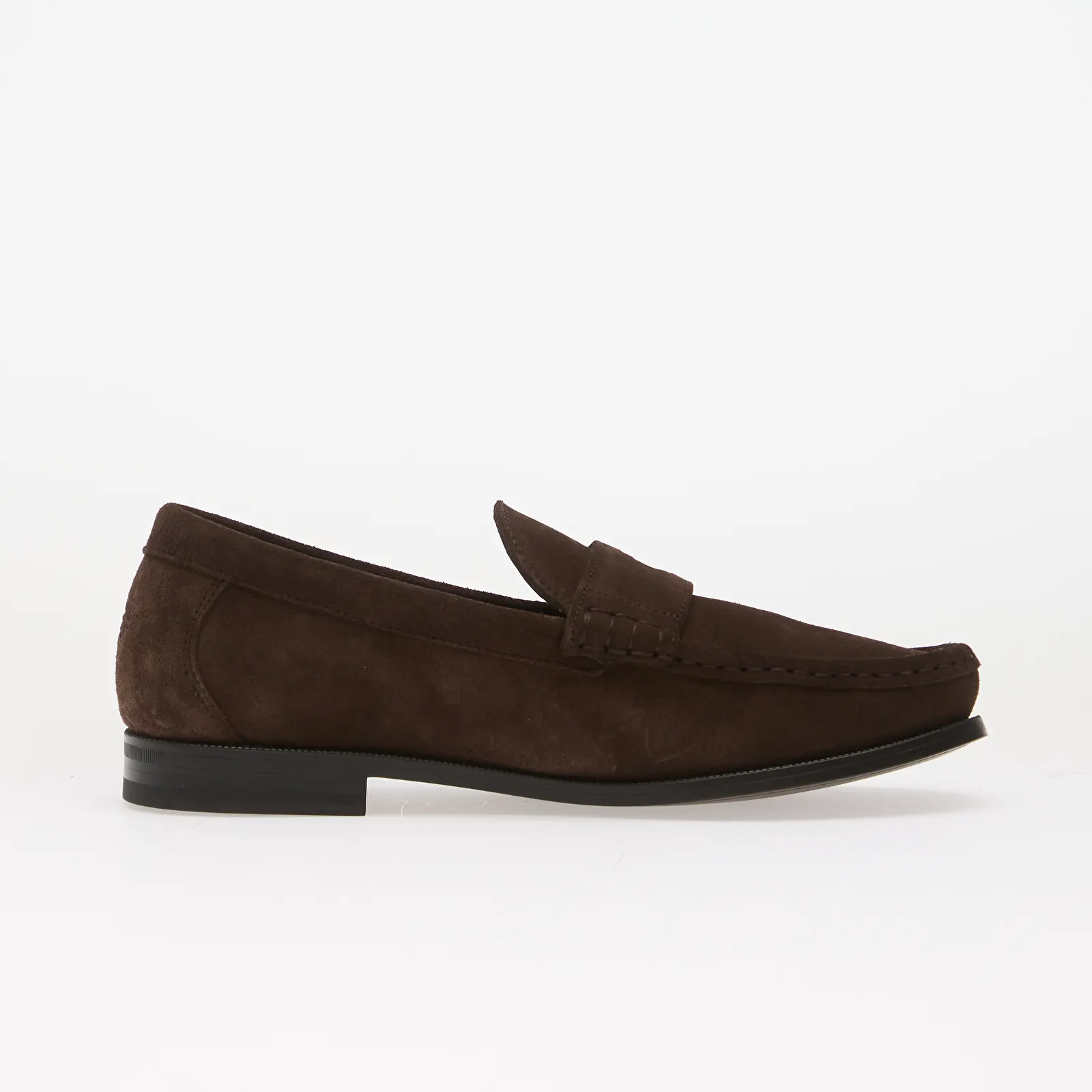 Men's shoes Filling Pieces Lux Loafer Suede Chocolate