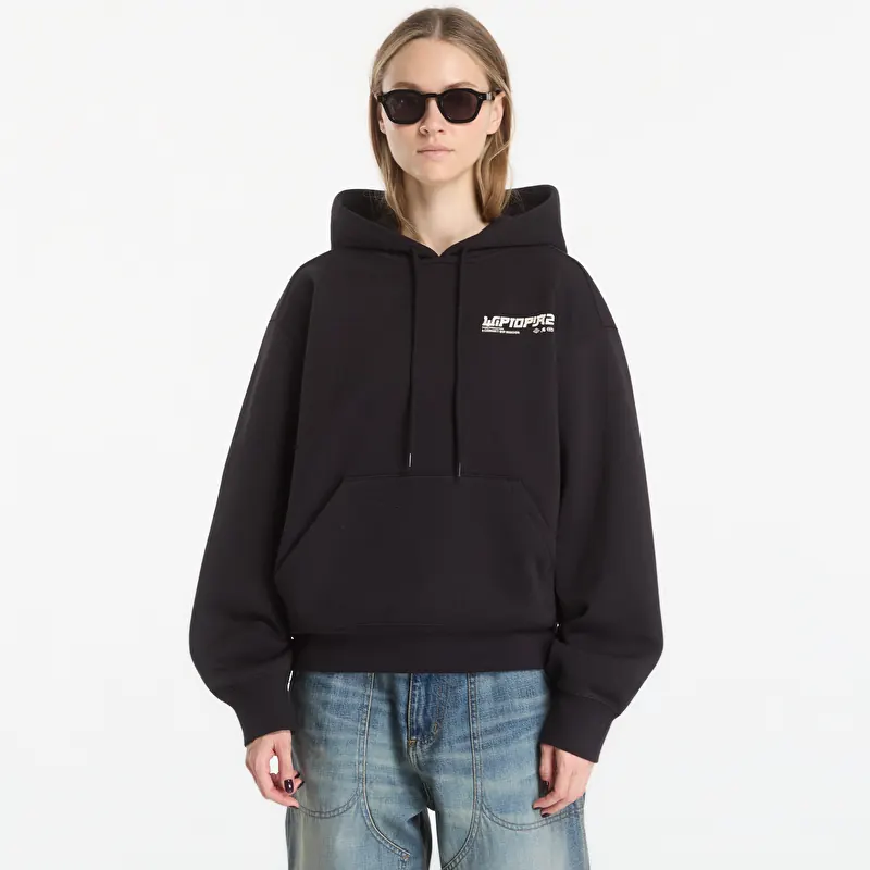 Mikina Carhartt WIP Hooded Wiptopia II Sweat Black