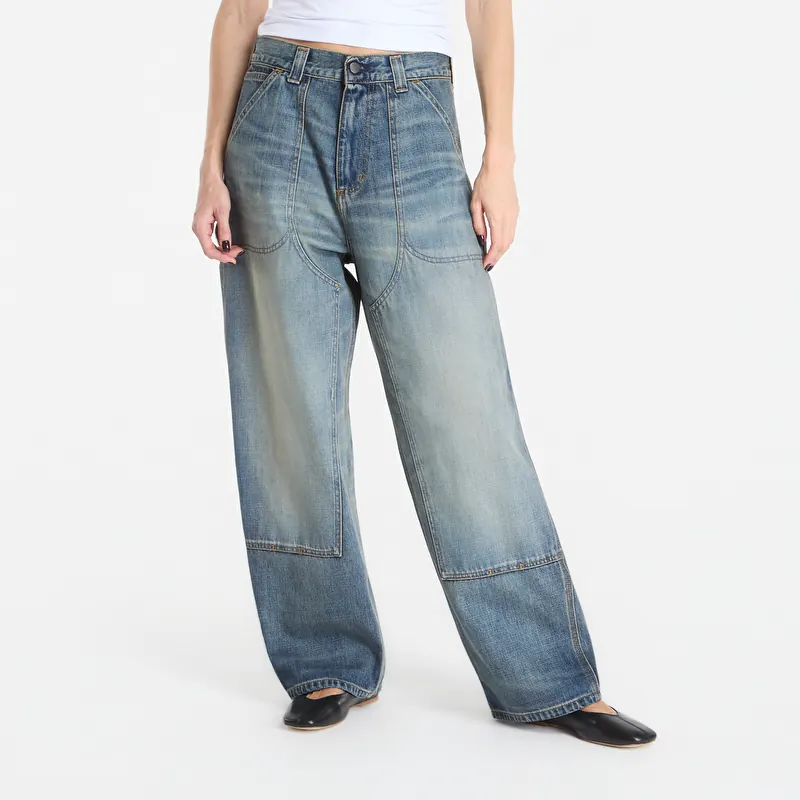 Carhartt WIP Oakland Pant Blue Worn Used Wash