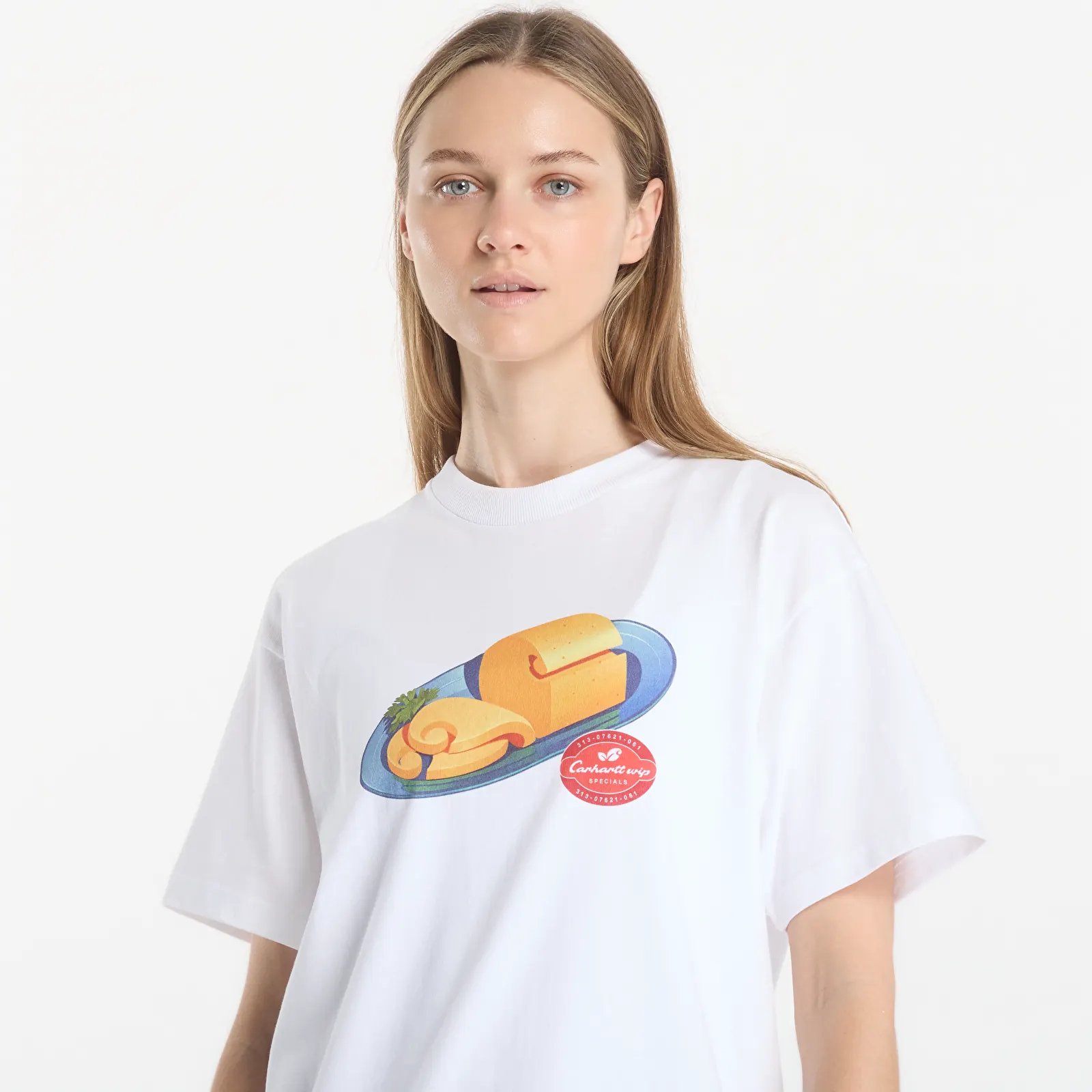 T-shirts Carhartt WIP S/S Fromage T-Shirt UNISEX White