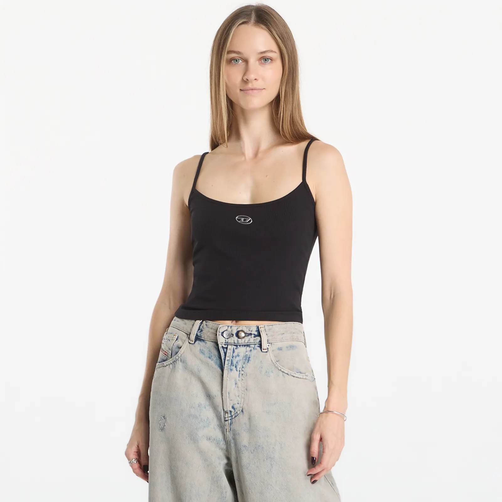 Brezrokavniki Diesel T-Hupy-Od Tank Top Black