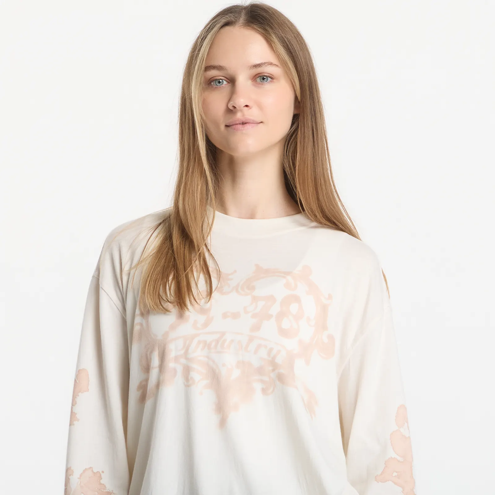 T-skjorter Diesel T-Hilary-Ls-AA1 T-Shirt Off White