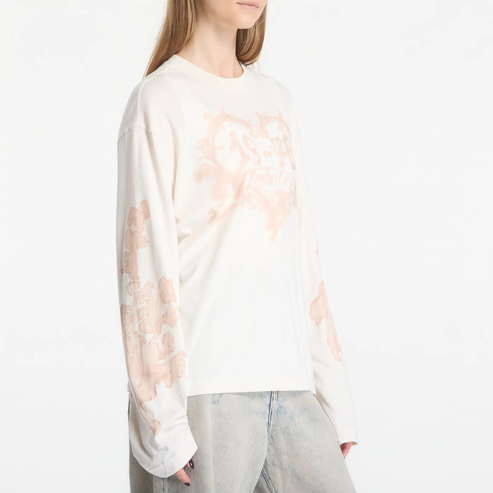 T-skjorter Diesel T-Hilary-Ls-AA1 T-Shirt Off White