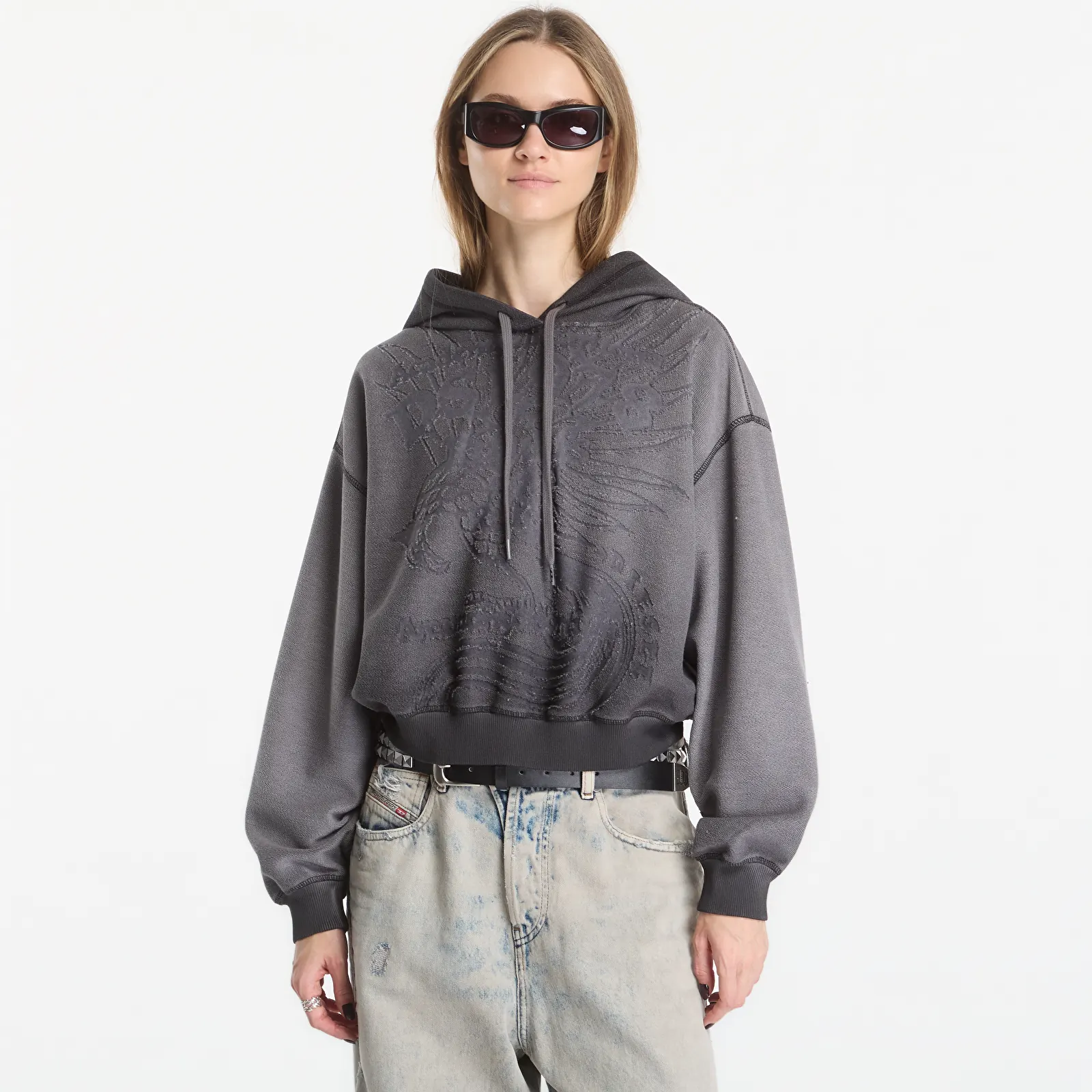Hoodies en truien Diesel F-Sunny-Hood Sweat-Shirt Plum Kitten