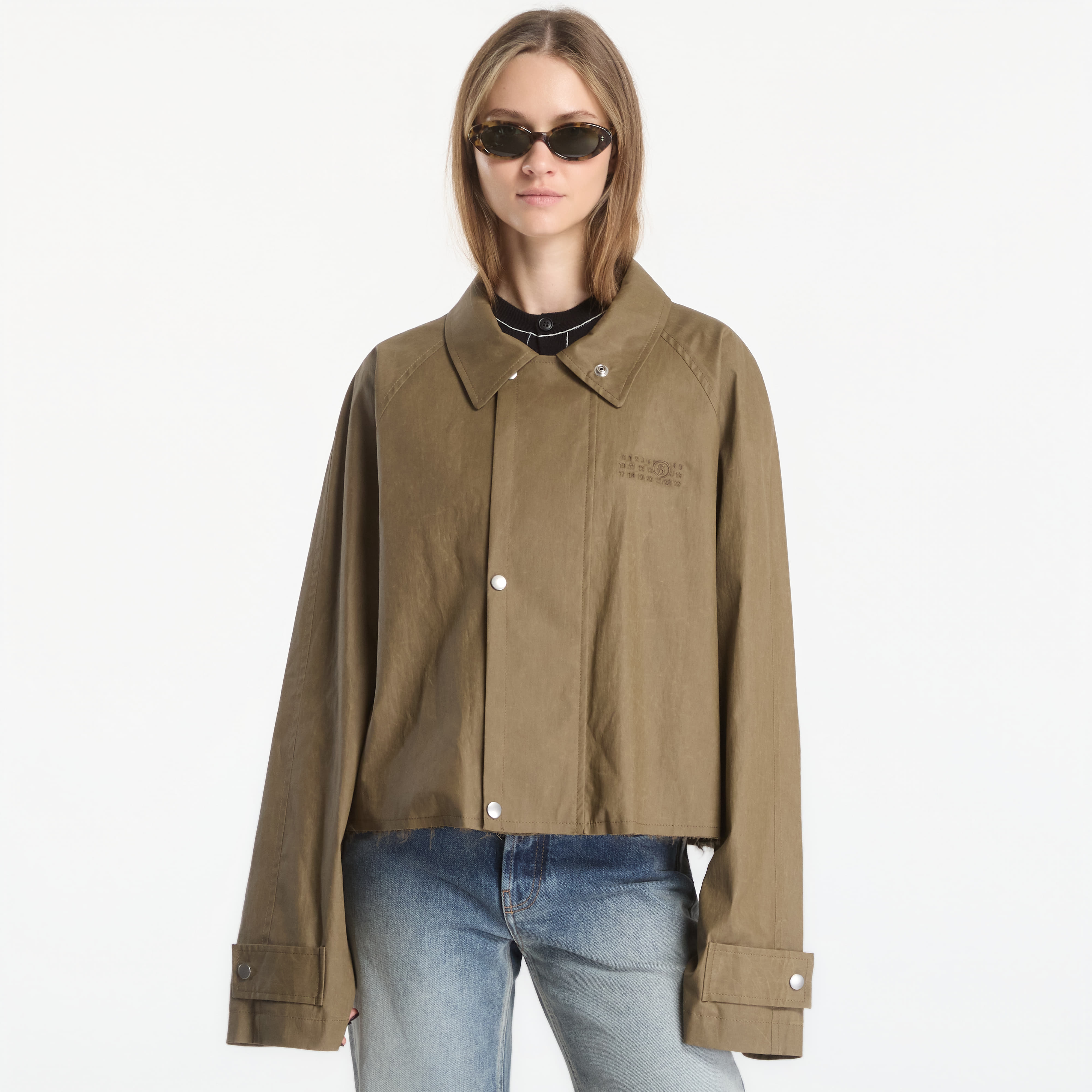 Яке MM6 Sportsjacket Khaki 42