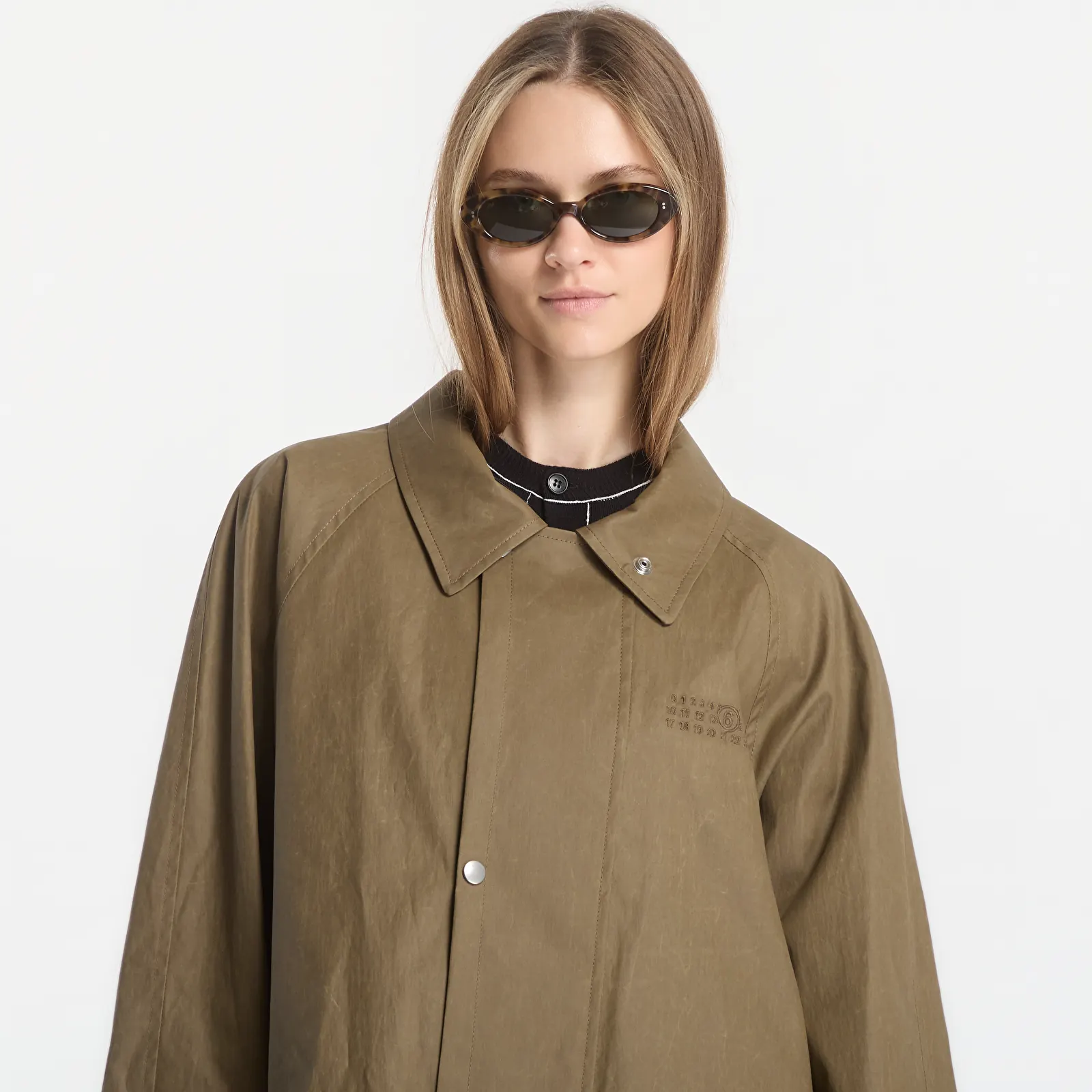 Куртки MM6 Sportsjacket Khaki