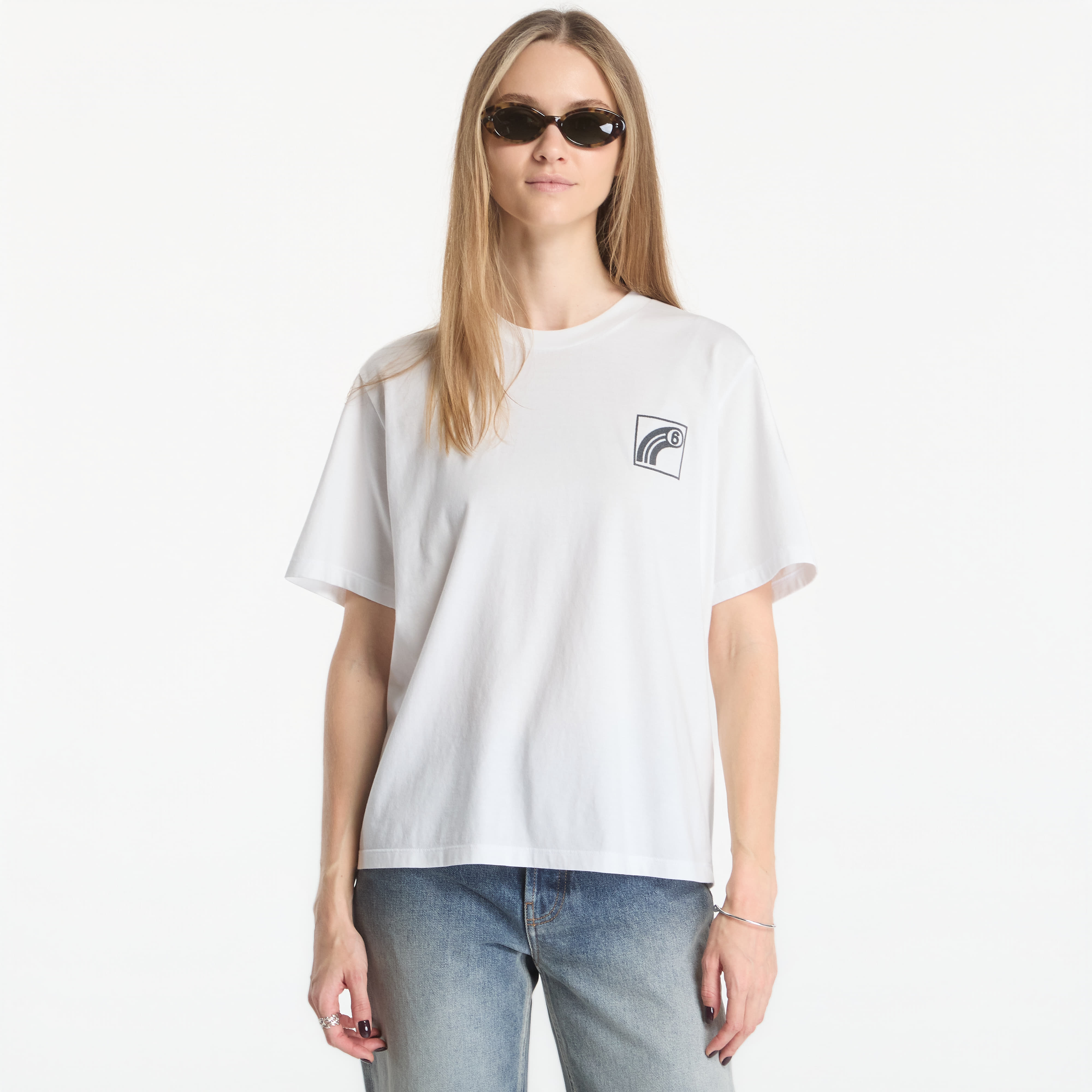 T-shirt MM6 T-Shirt Off White L