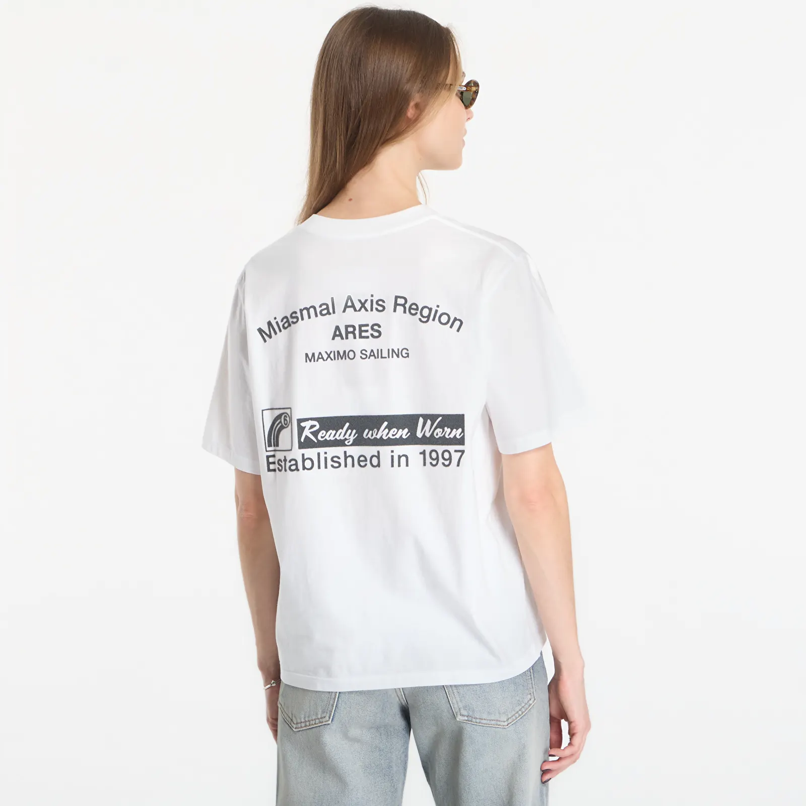 Футболки MM6 T-Shirt Off White