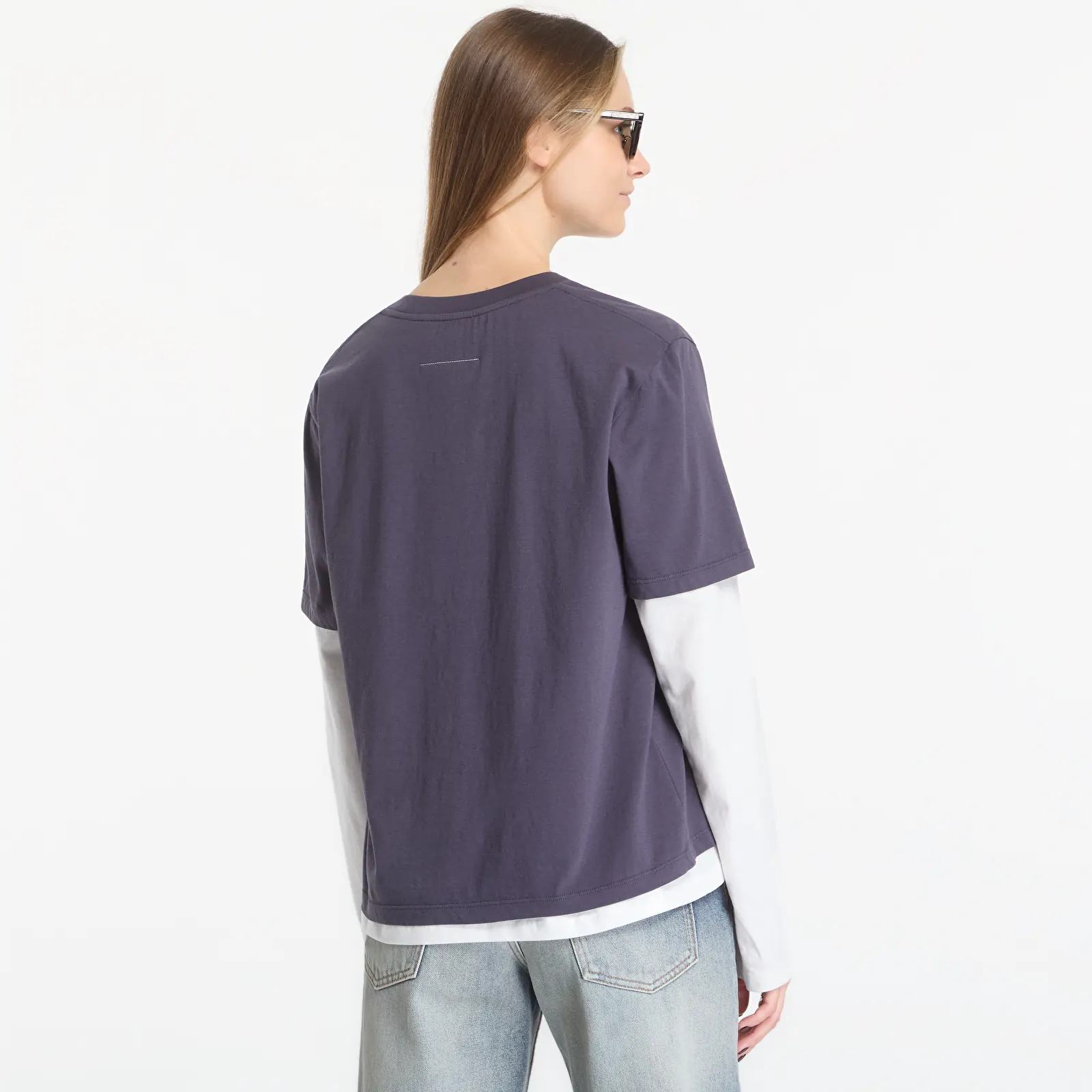 Women's T-shirts MM6 T-Shirt Midnight Blue