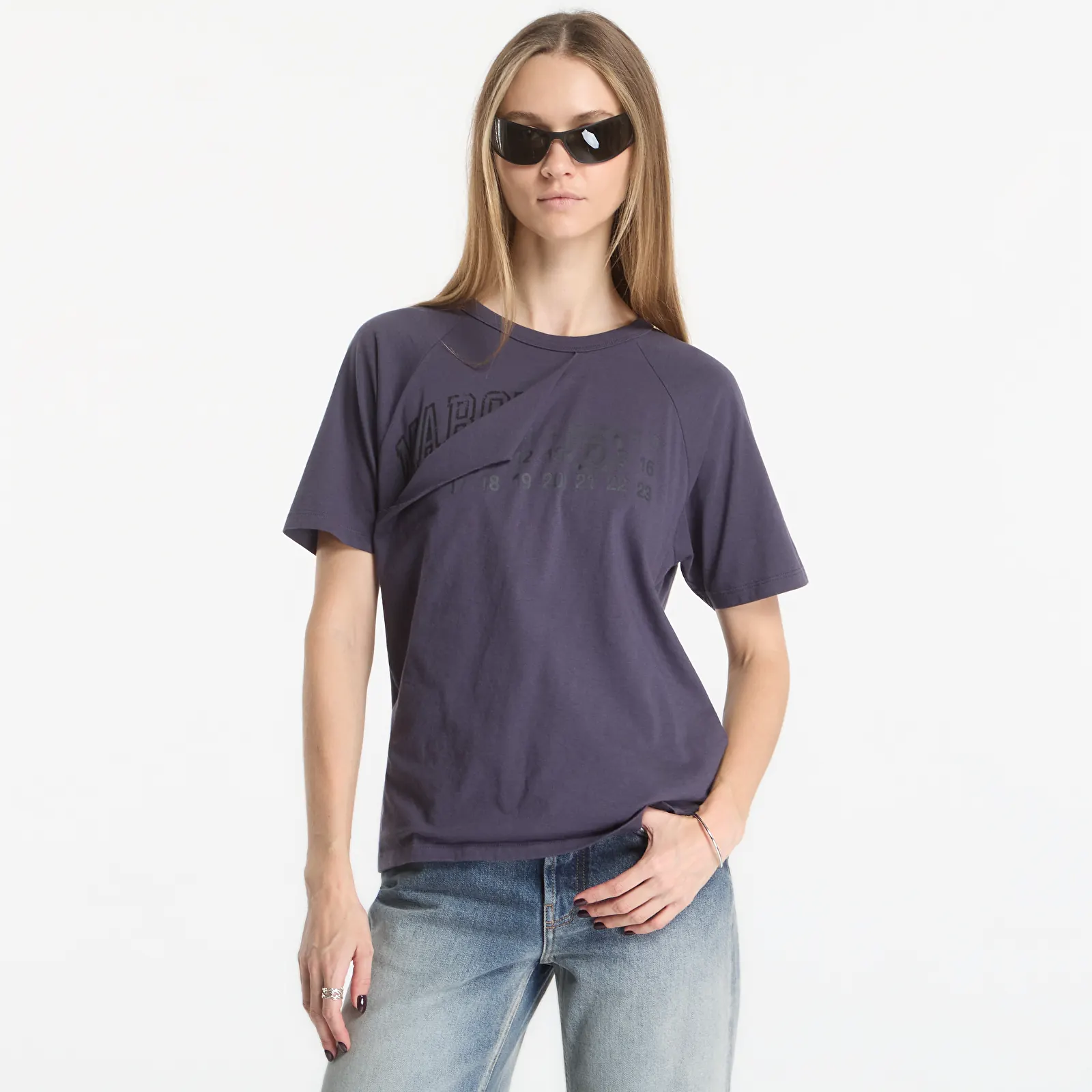 Koszulki MM6 T-Shirt Midnight Blue