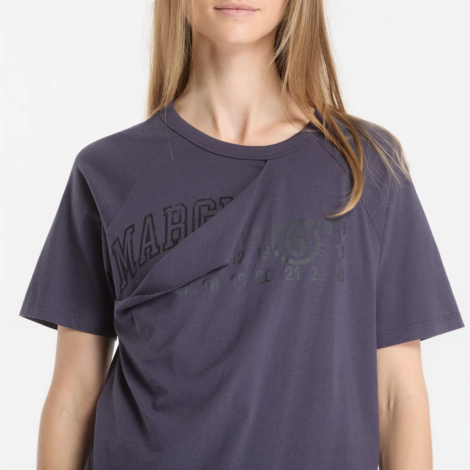 Koszulki MM6 T-Shirt Midnight Blue