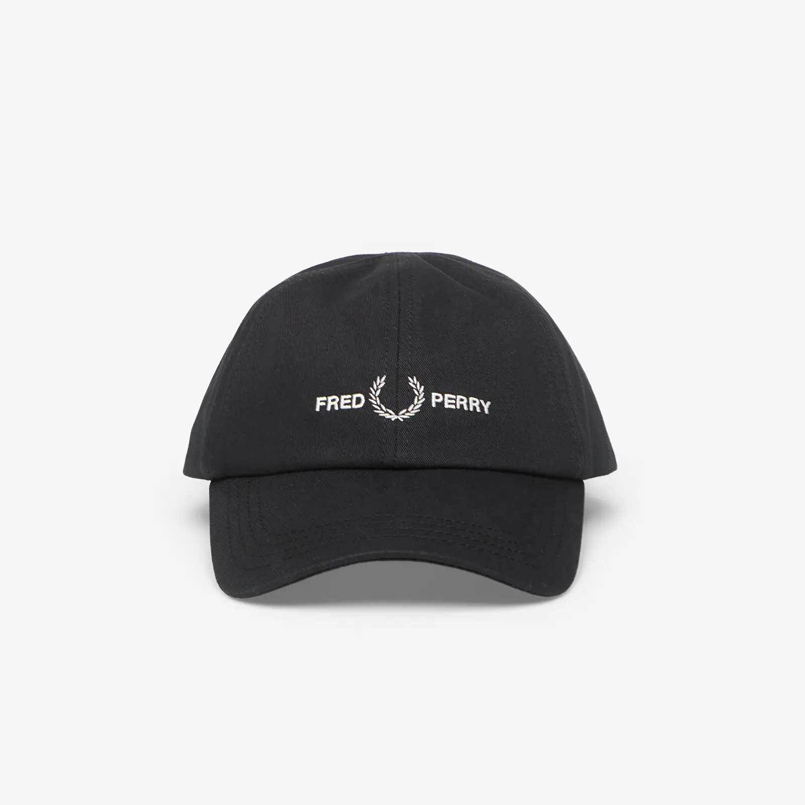 Cappelli FRED PERRY FLP Twill Cap Black/ Snow White