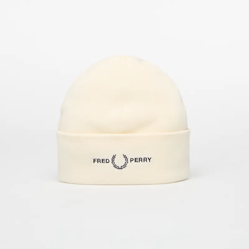 FRED PERRY Graphic FLP Beanie Beige