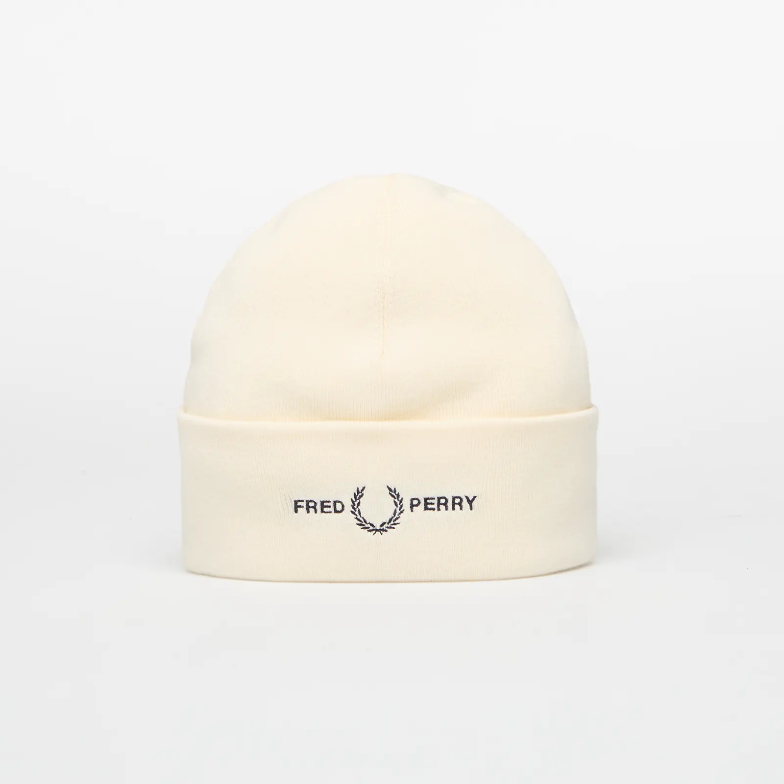 Cepures FRED PERRY Graphic FLP Beanie Beige