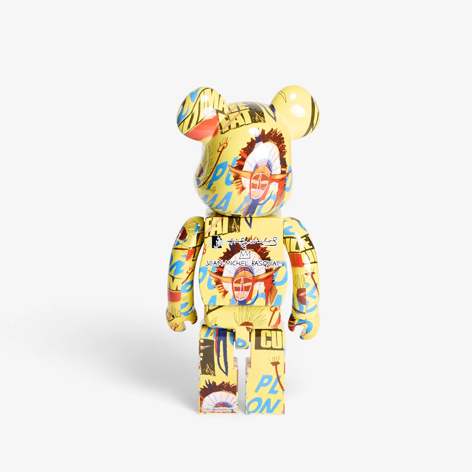 Andra accessoarer Medicom Toy BE@RBRICK Andy Warhol x Jean-Michel Basquiat 3 1000%