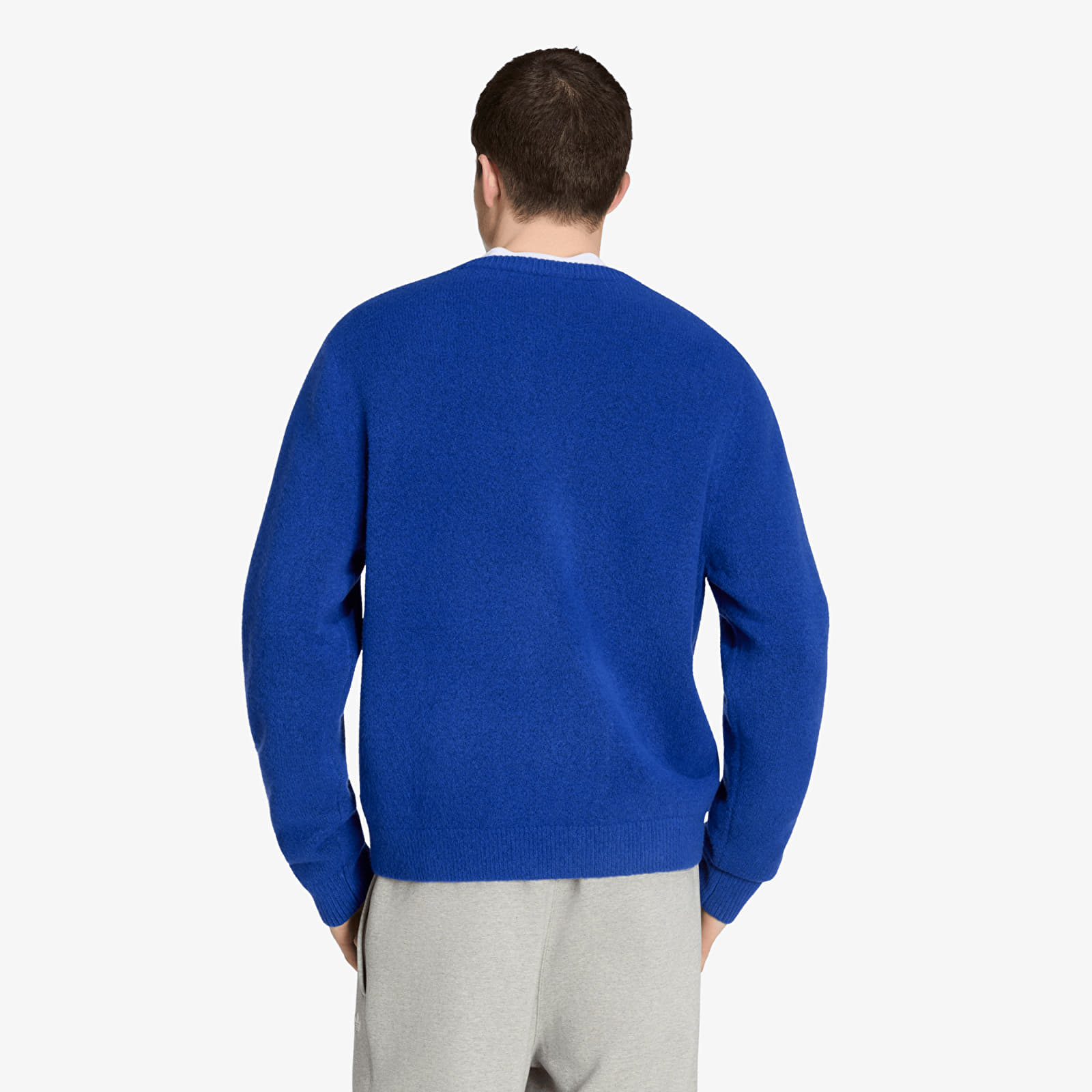 Светри і джемпери adidas Trefoil Essentials Fully Knit Sweatshirt Bold Blue