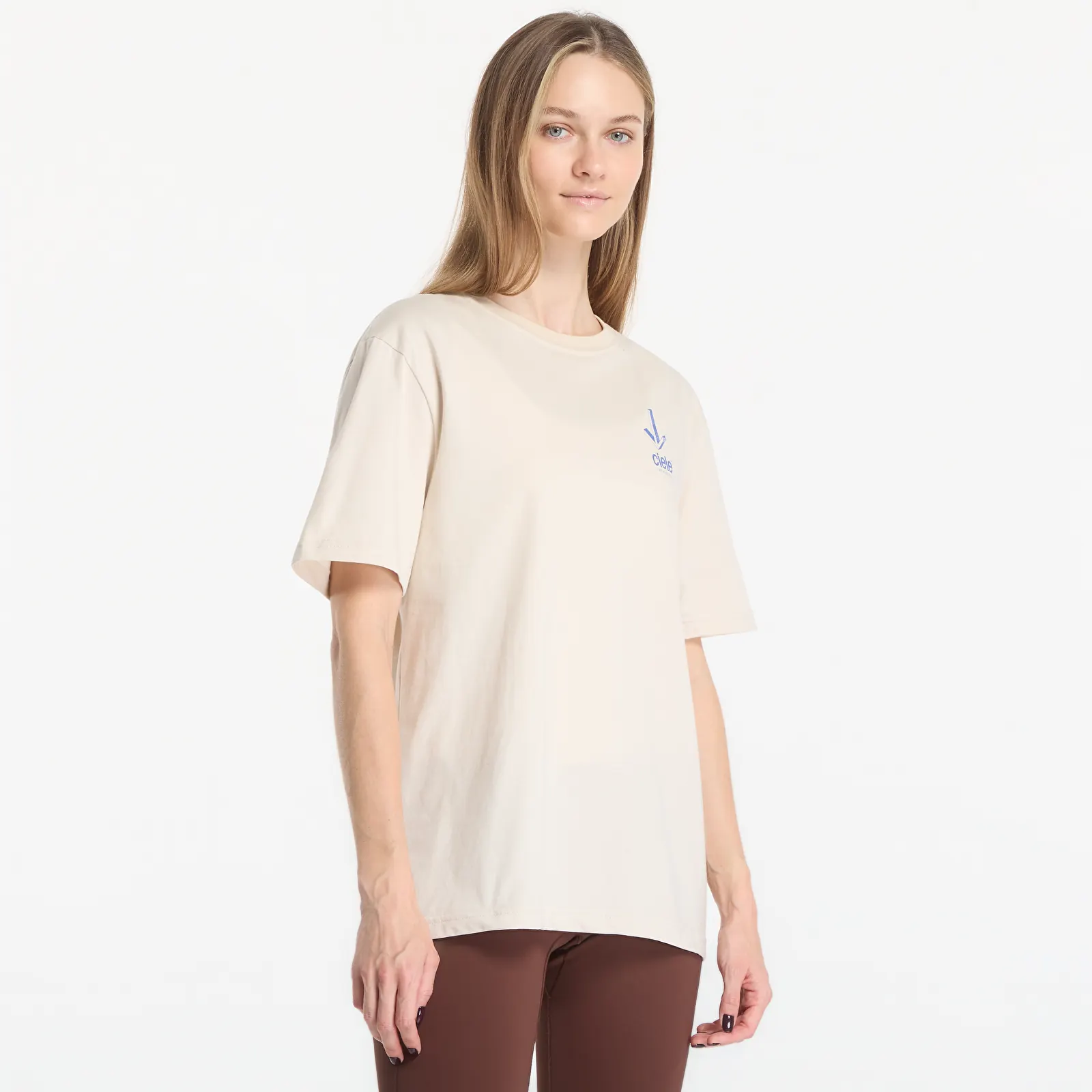 Men's T-shirts Ciele Athletics ORTShirt Cafe UNISEX Almond