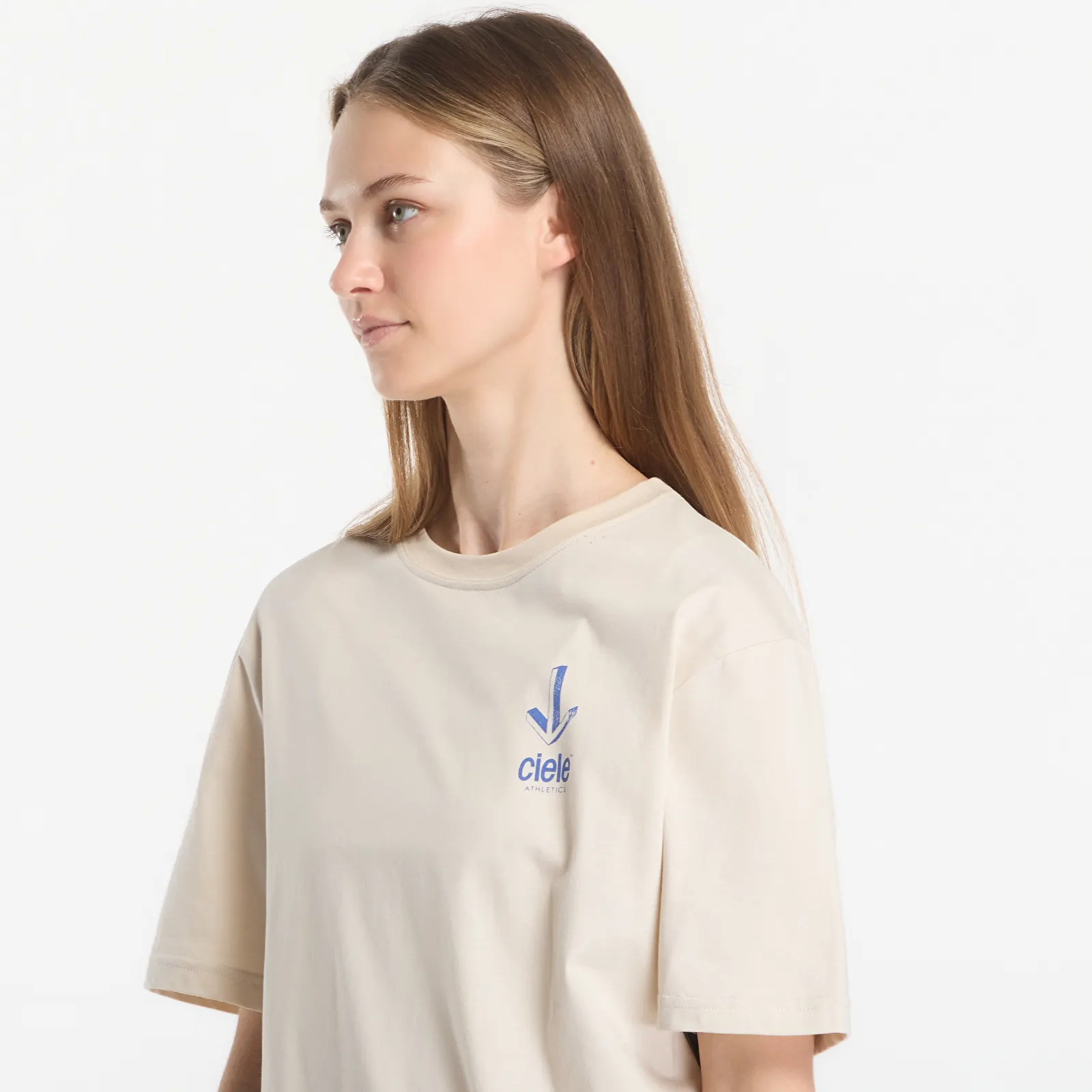 Men's T-shirts Ciele Athletics ORTShirt Cafe UNISEX Almond